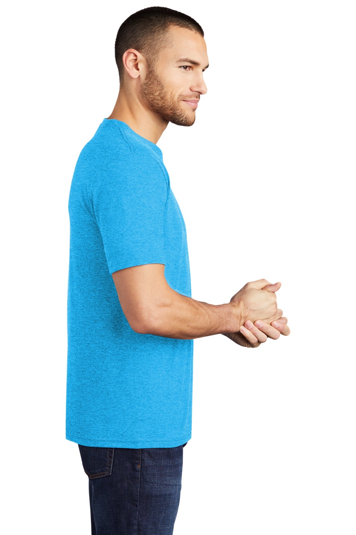 District Made Mens Perfect Tri Crew Tee