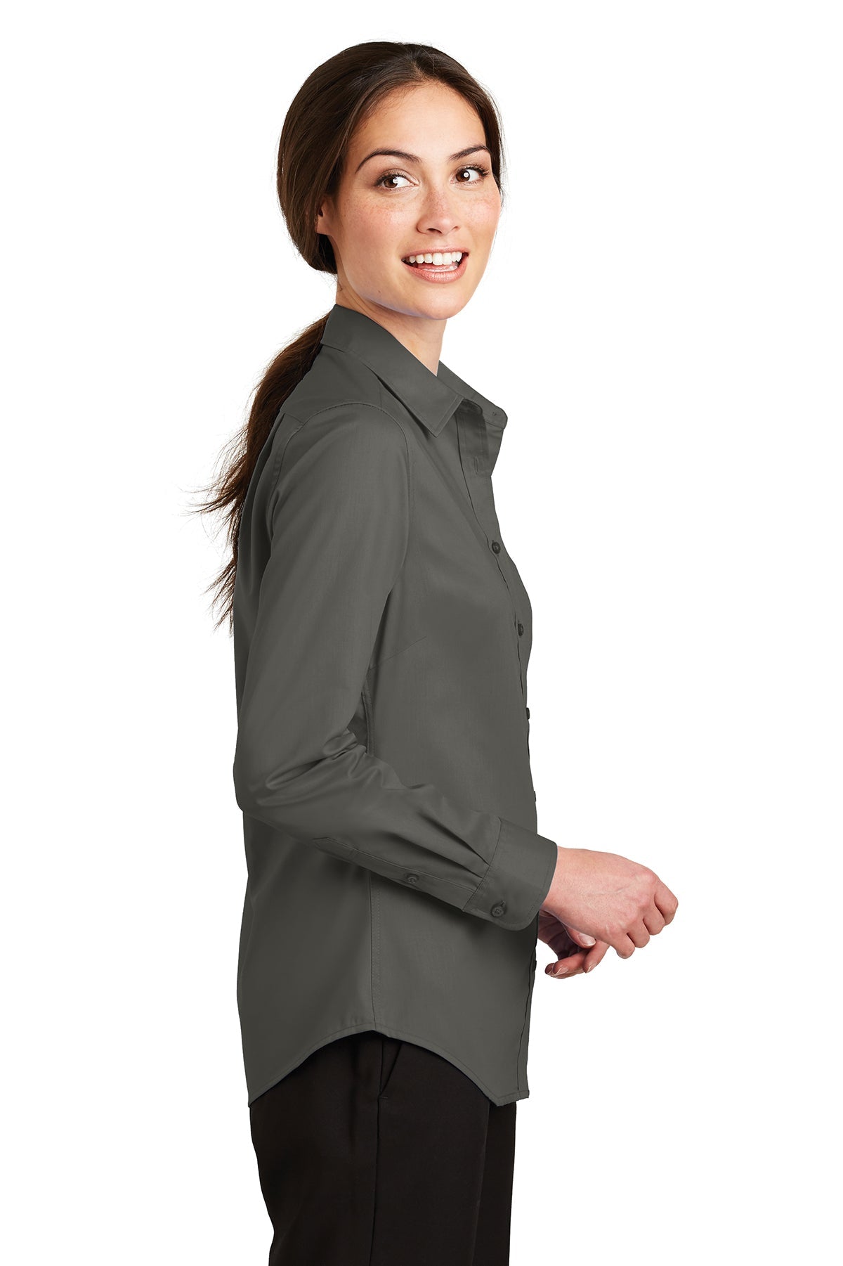 port authority_l663 _sterling grey_company_logo_button downs