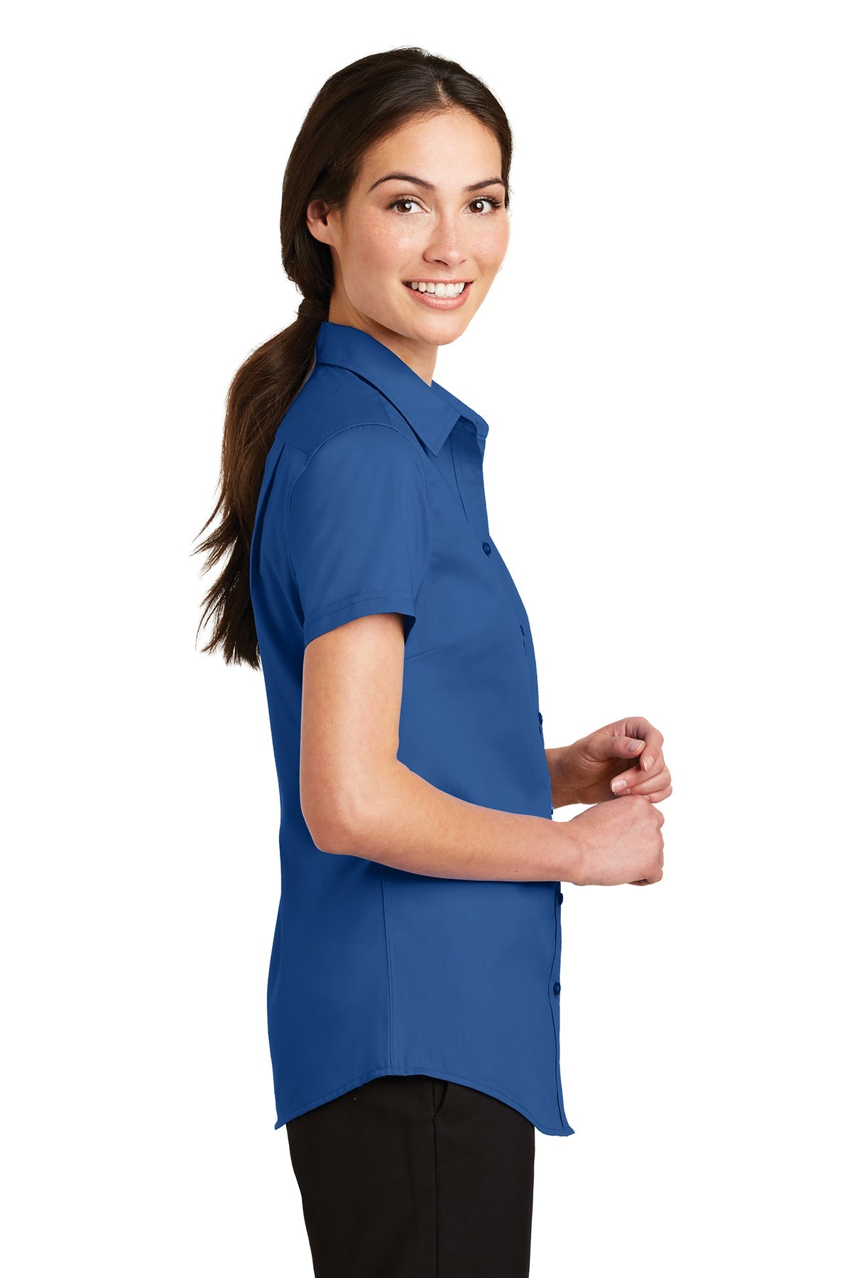 port authority_l664 _true blue_company_logo_button downs
