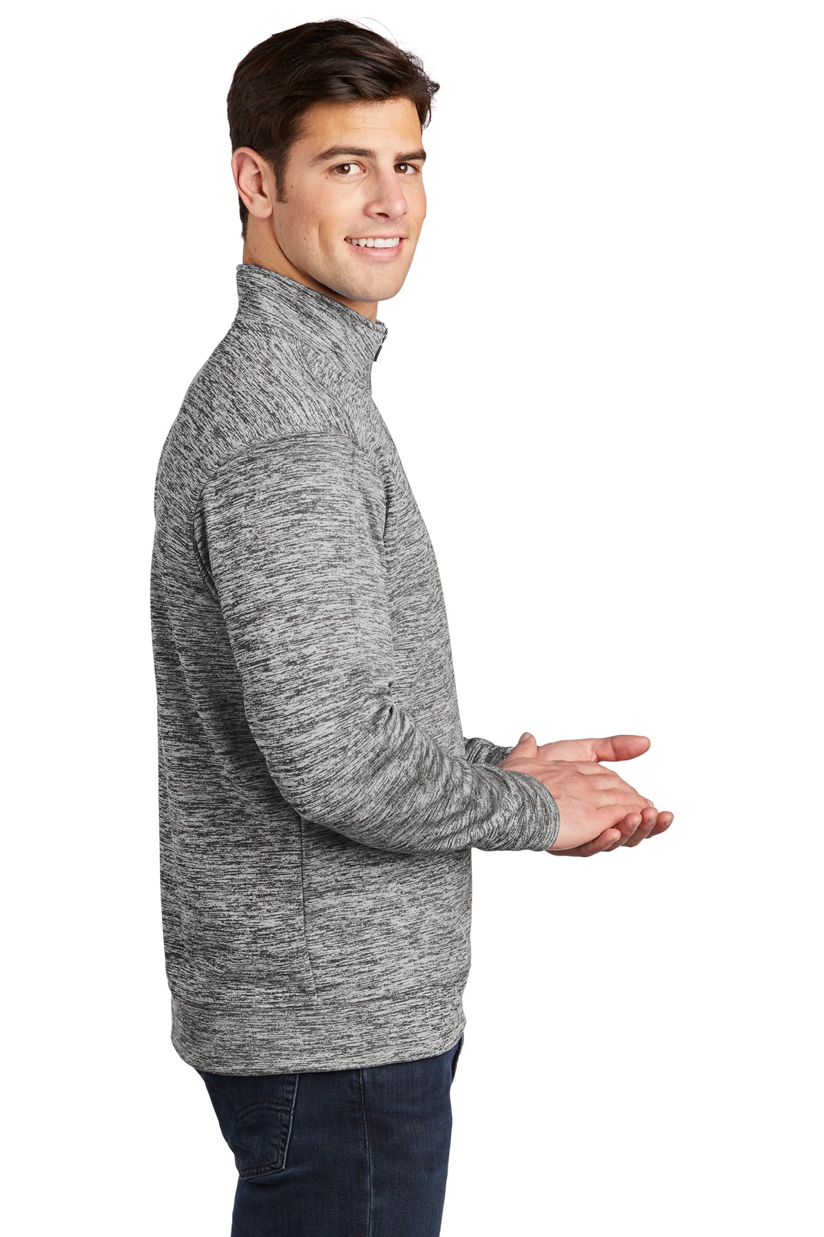 sport-tek_st226 _black electric_company_logo_sweatshirts