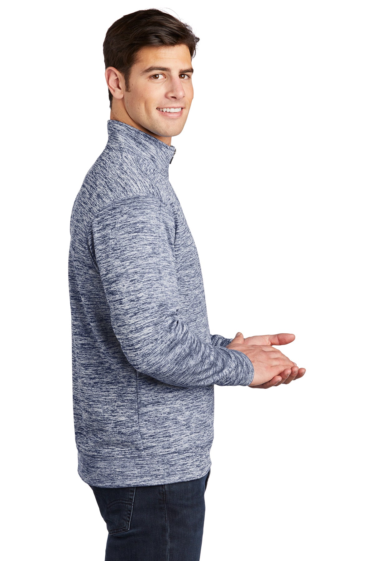 sport-tek_st226 _true navy electric_company_logo_sweatshirts