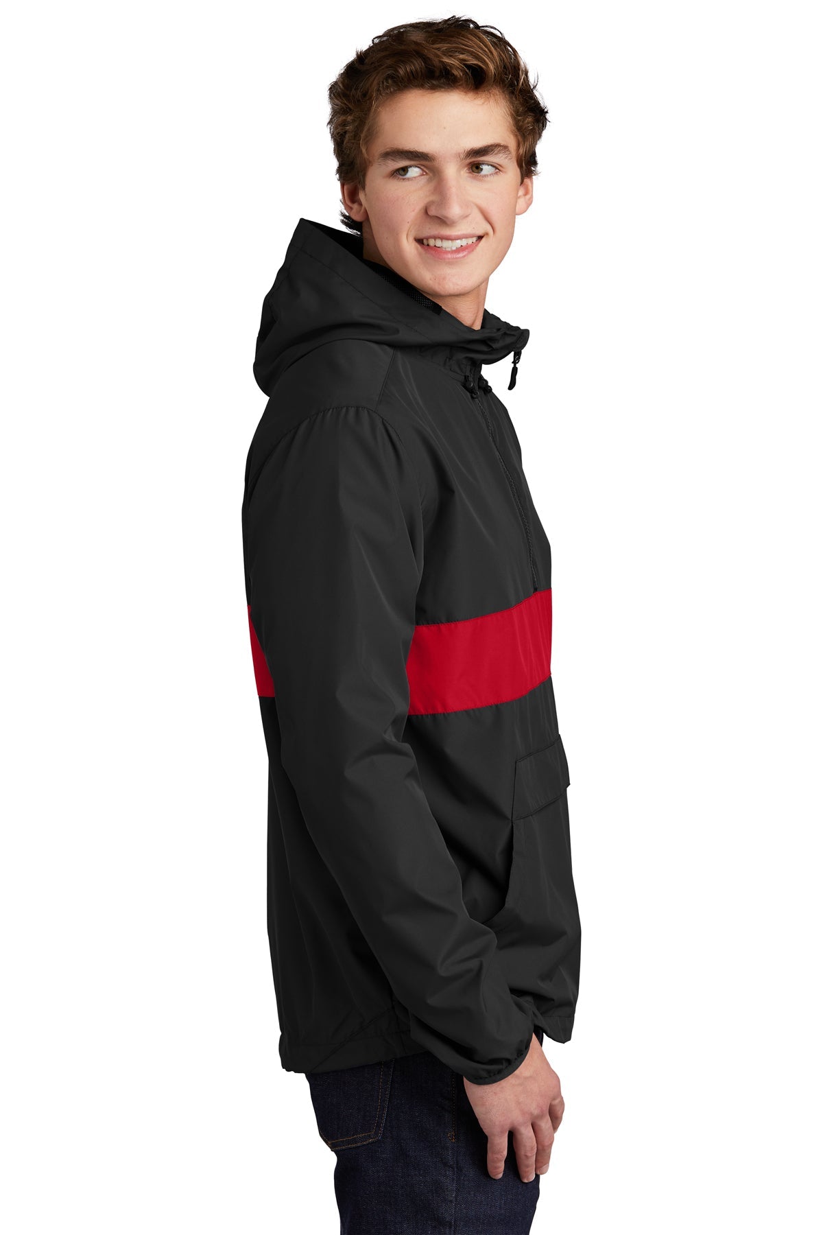 sport-tek_jst65 _black/ true red_company_logo_jackets