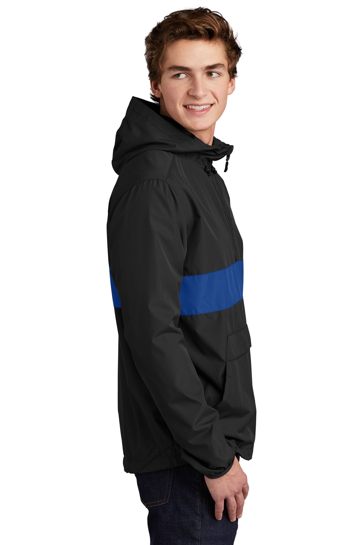 sport-tek_jst65 _black/ true royal_company_logo_jackets