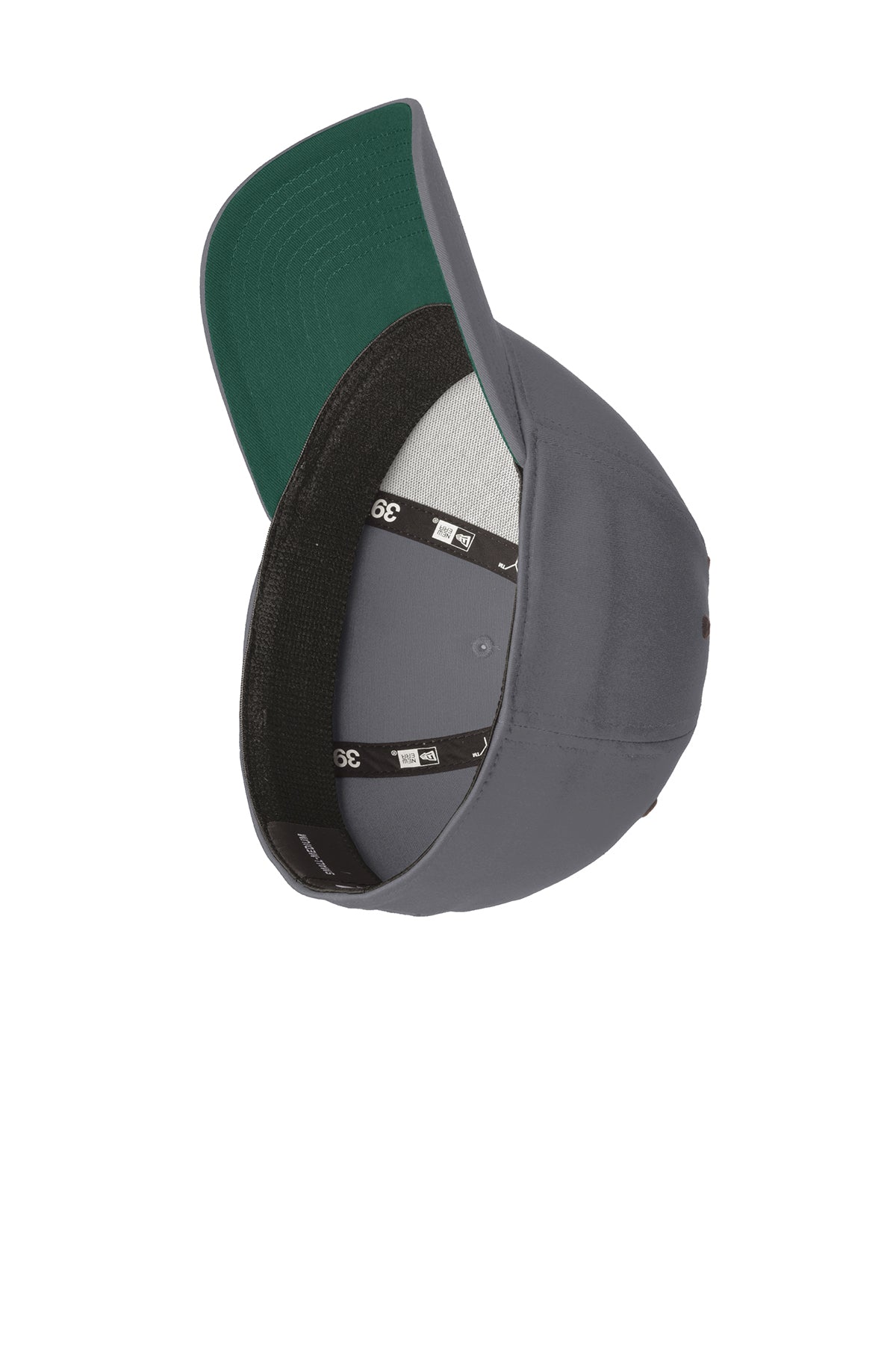 New Era Interception Branded Caps, Graphite/ Dark Green
