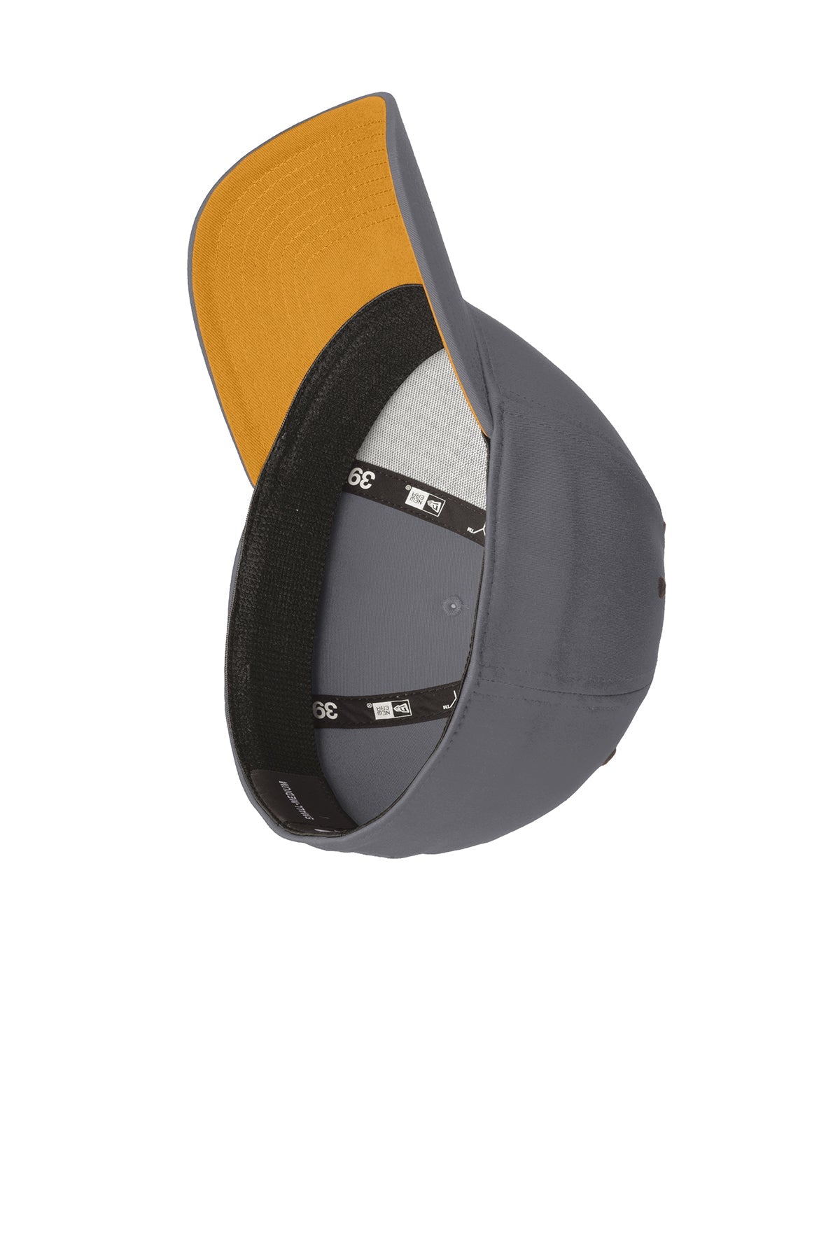 New Era Interception Branded Caps, Graphite/ Gold