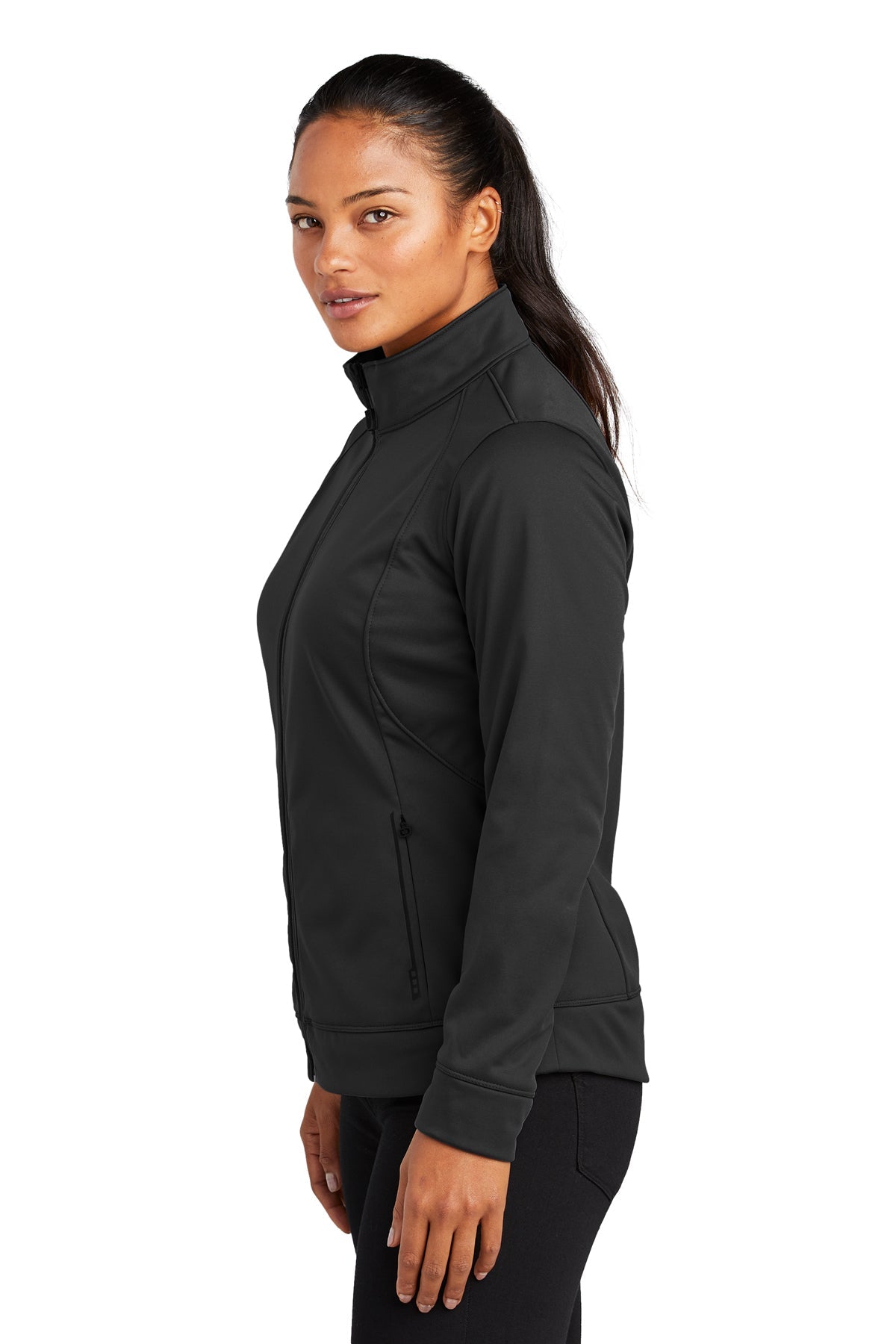 OGIO Ladies Torque Customized Jackets, Blacktop [AMERILODGE GROUP]