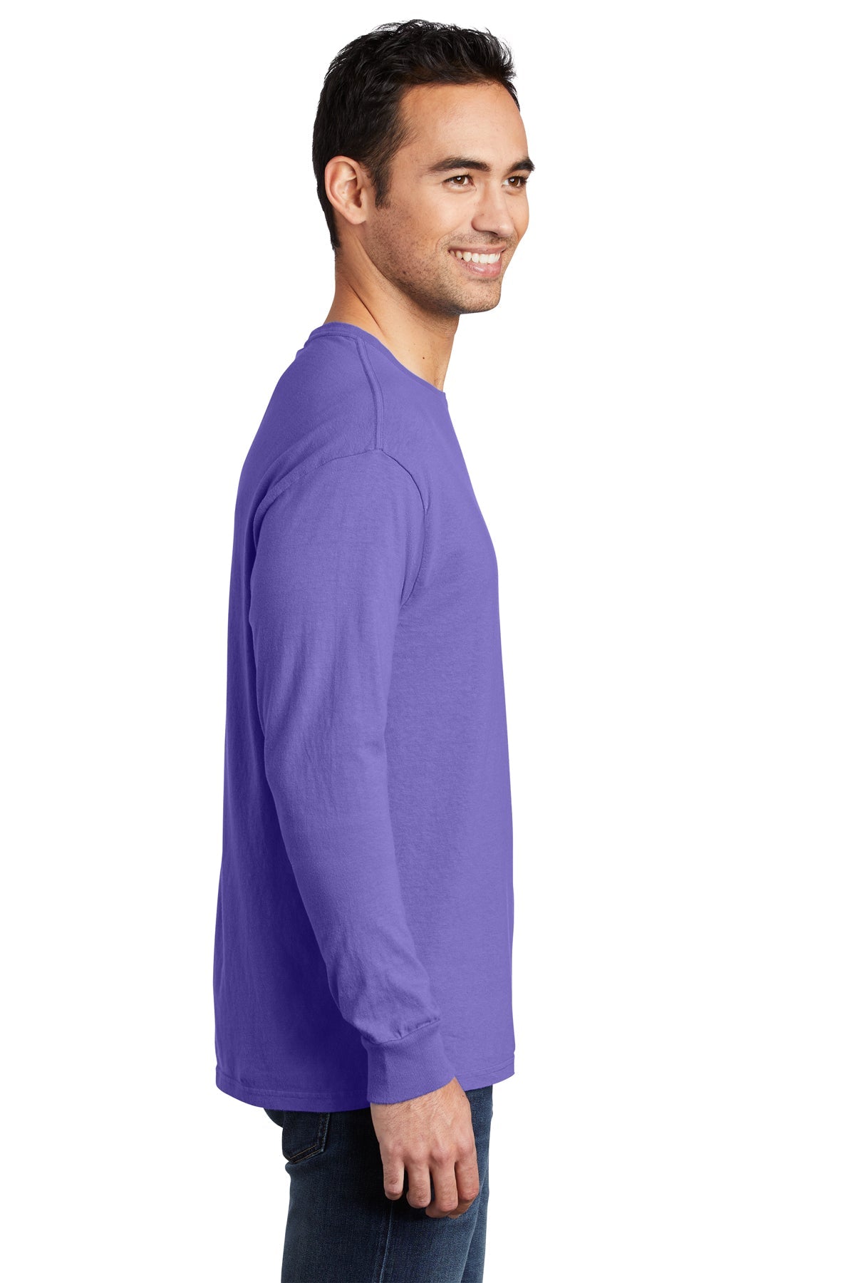 Port & Company Pigment-Dyed Long Sleeve Tee