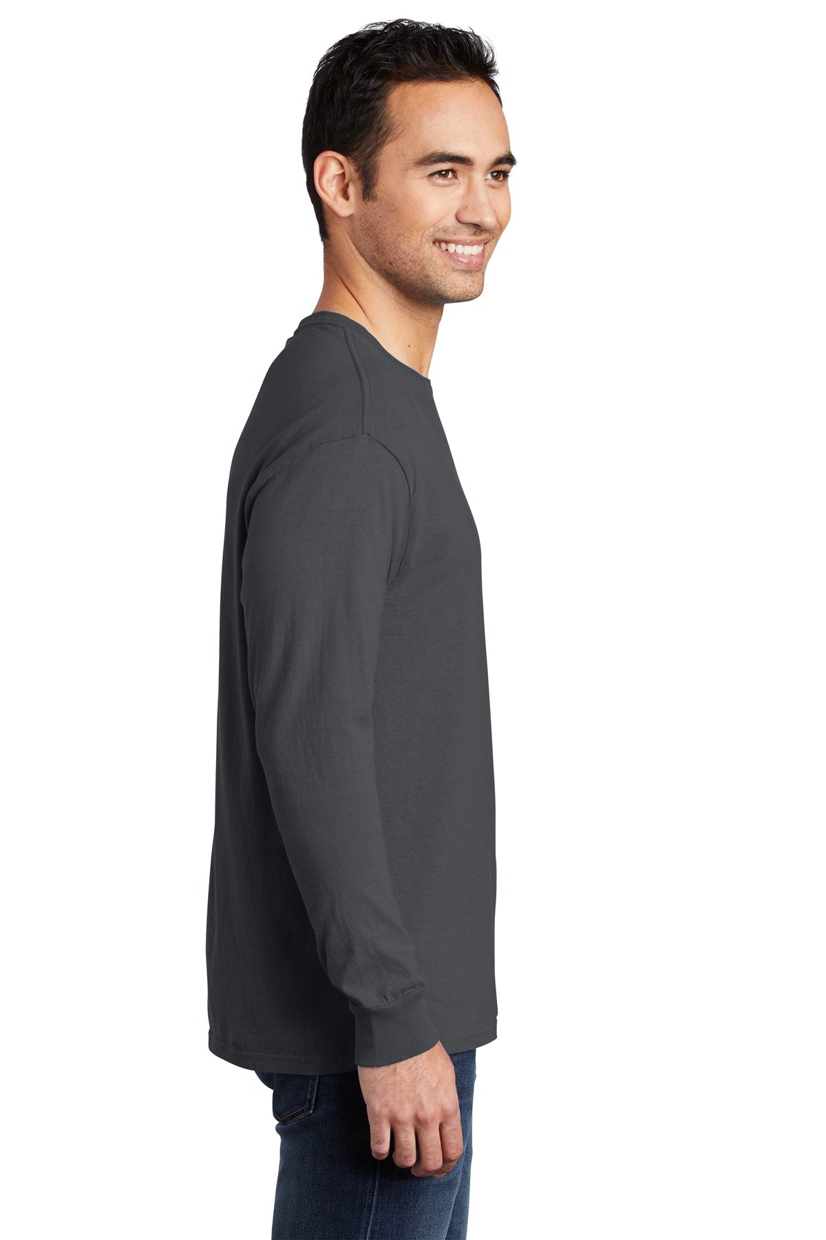 Port & Company Pigment-Dyed Long Sleeve Tee
