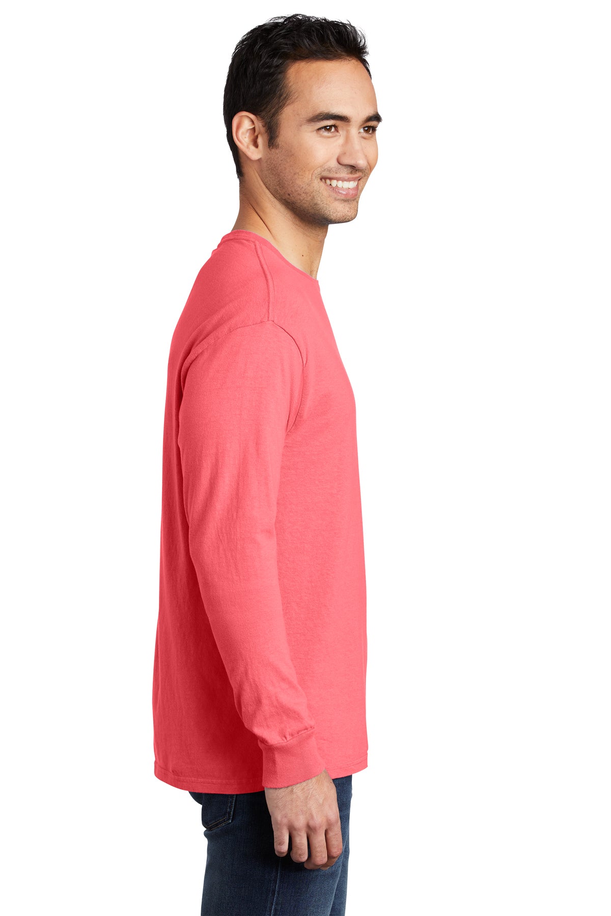 Port & Company Pigment-Dyed Long Sleeve Tee