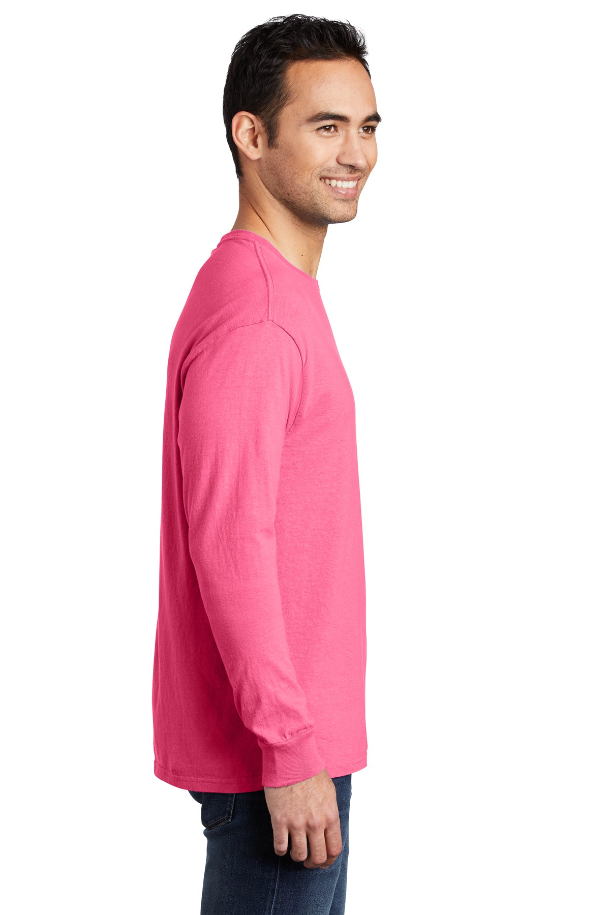 Port & Company Pigment-Dyed Long Sleeve Tee