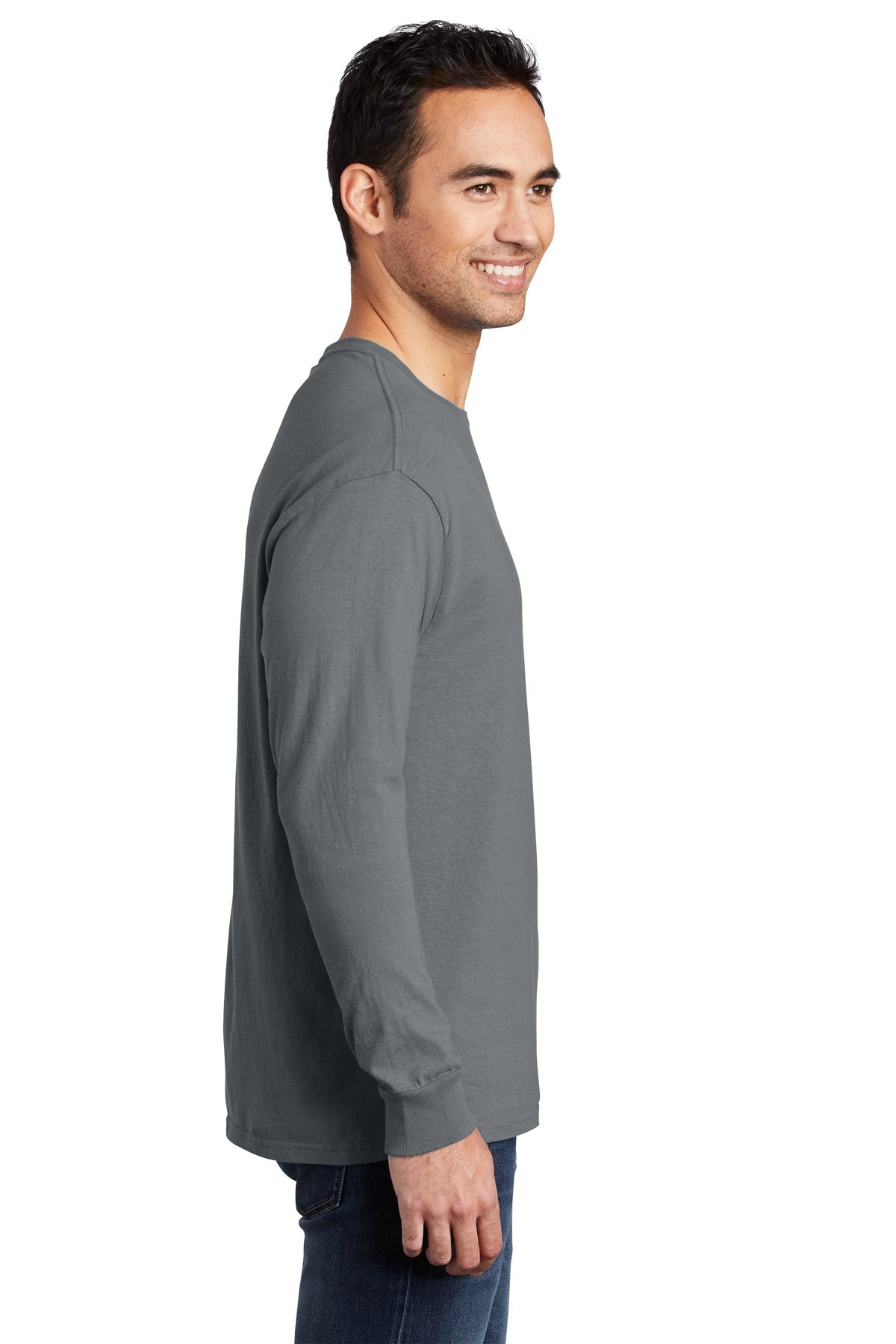 Port & Company Pigment-Dyed Long Sleeve Tee