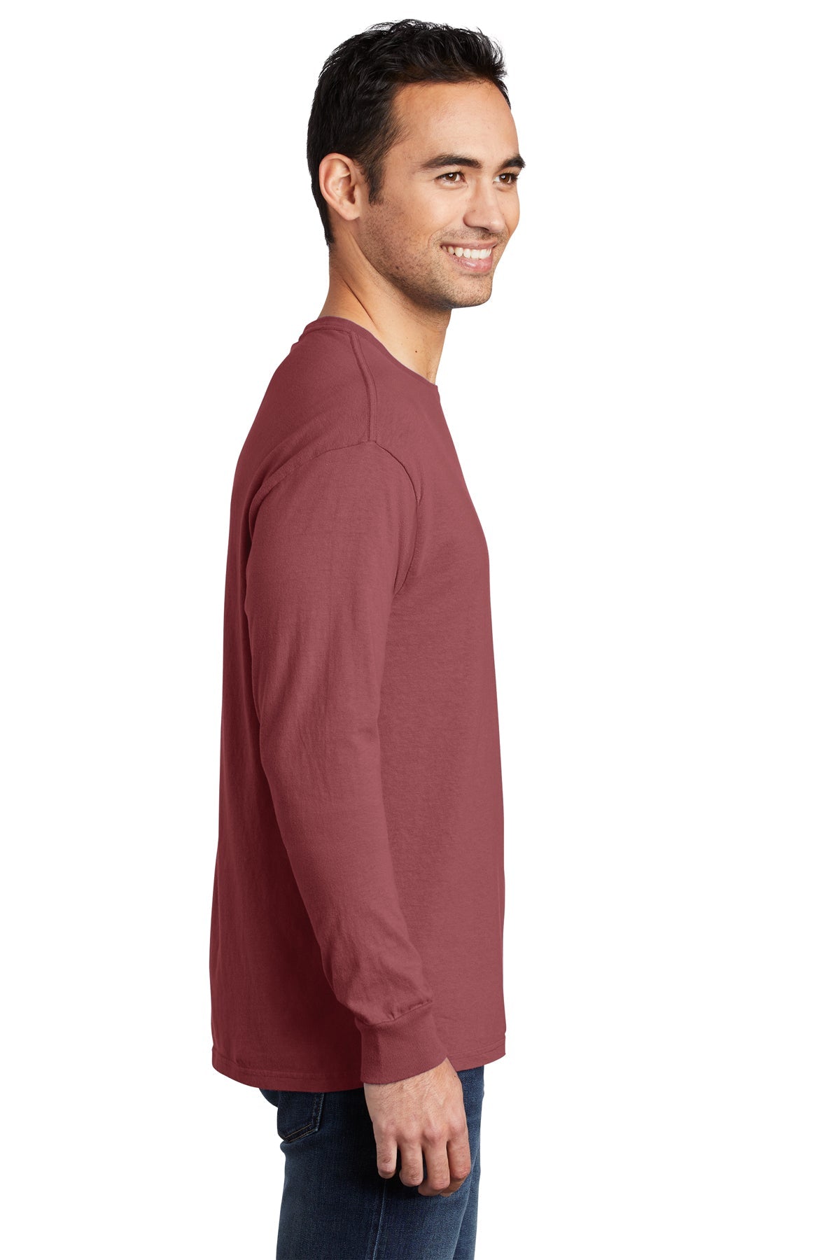 Port & Company Pigment-Dyed Long Sleeve Tee