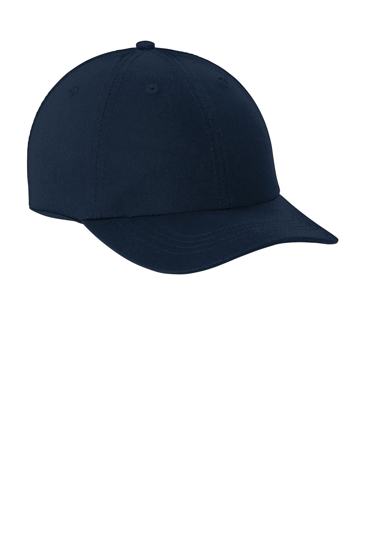 Port Authority Washed Twill Branded Caps, Navy