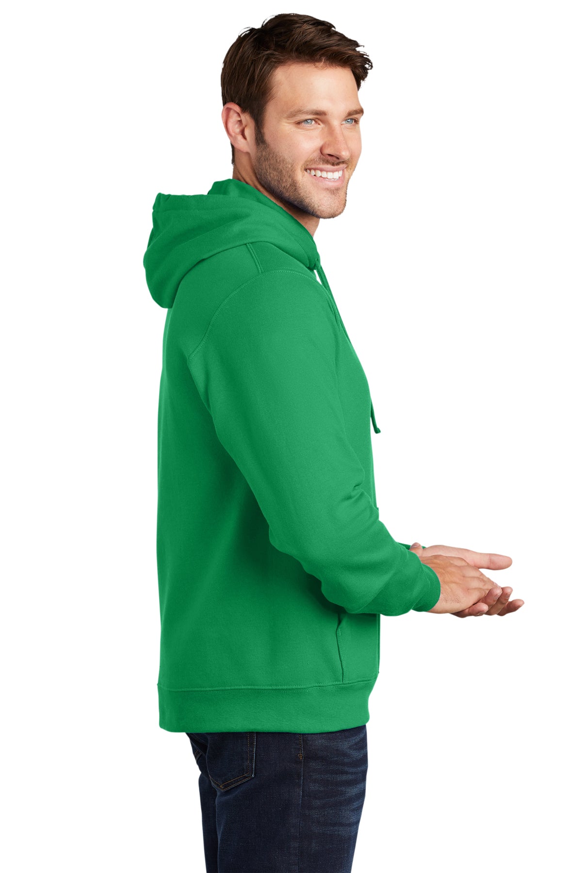 port & company_pc850h _athletic kelly_company_logo_sweatshirts