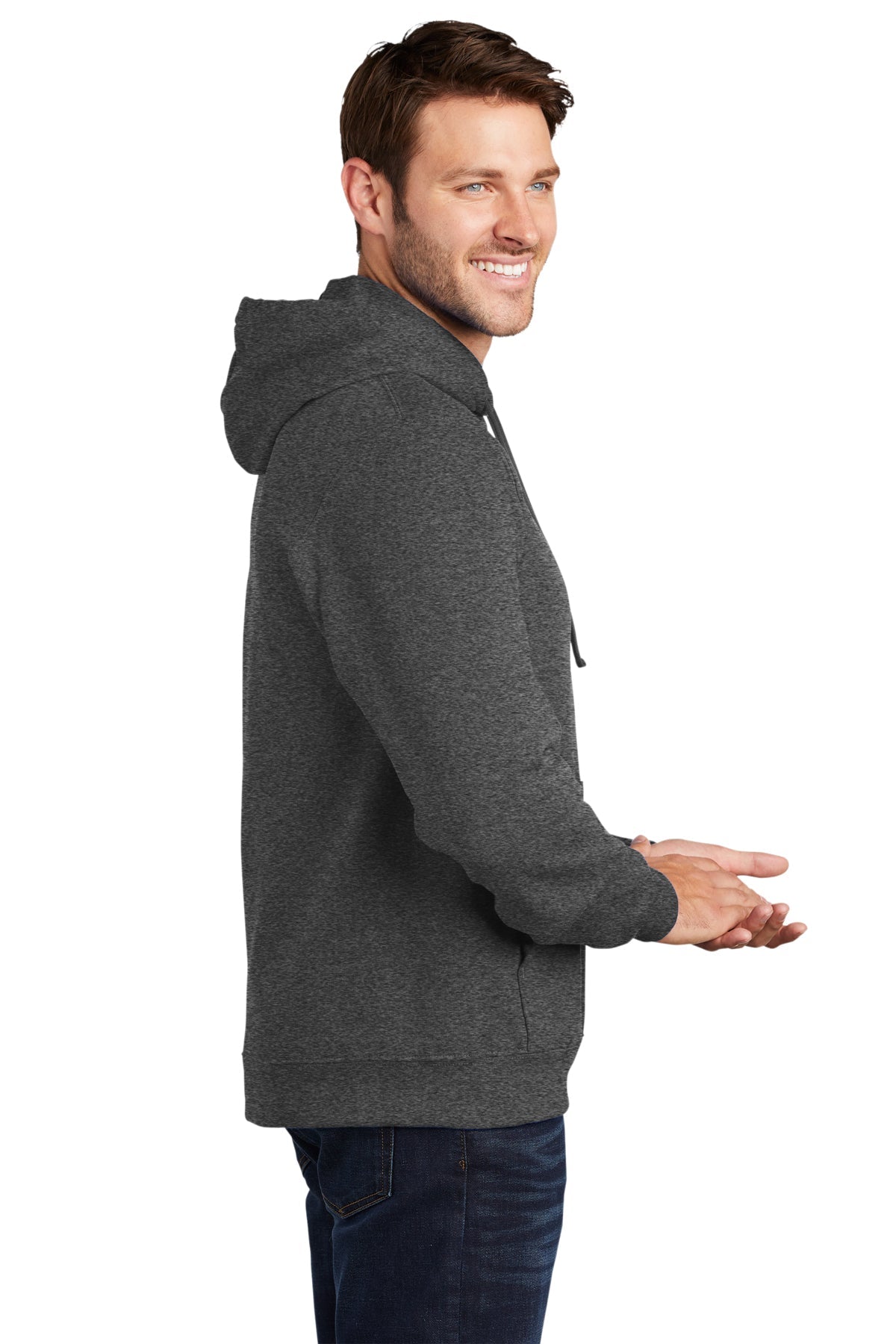 port & company_pc850h _dark heather grey_company_logo_sweatshirts