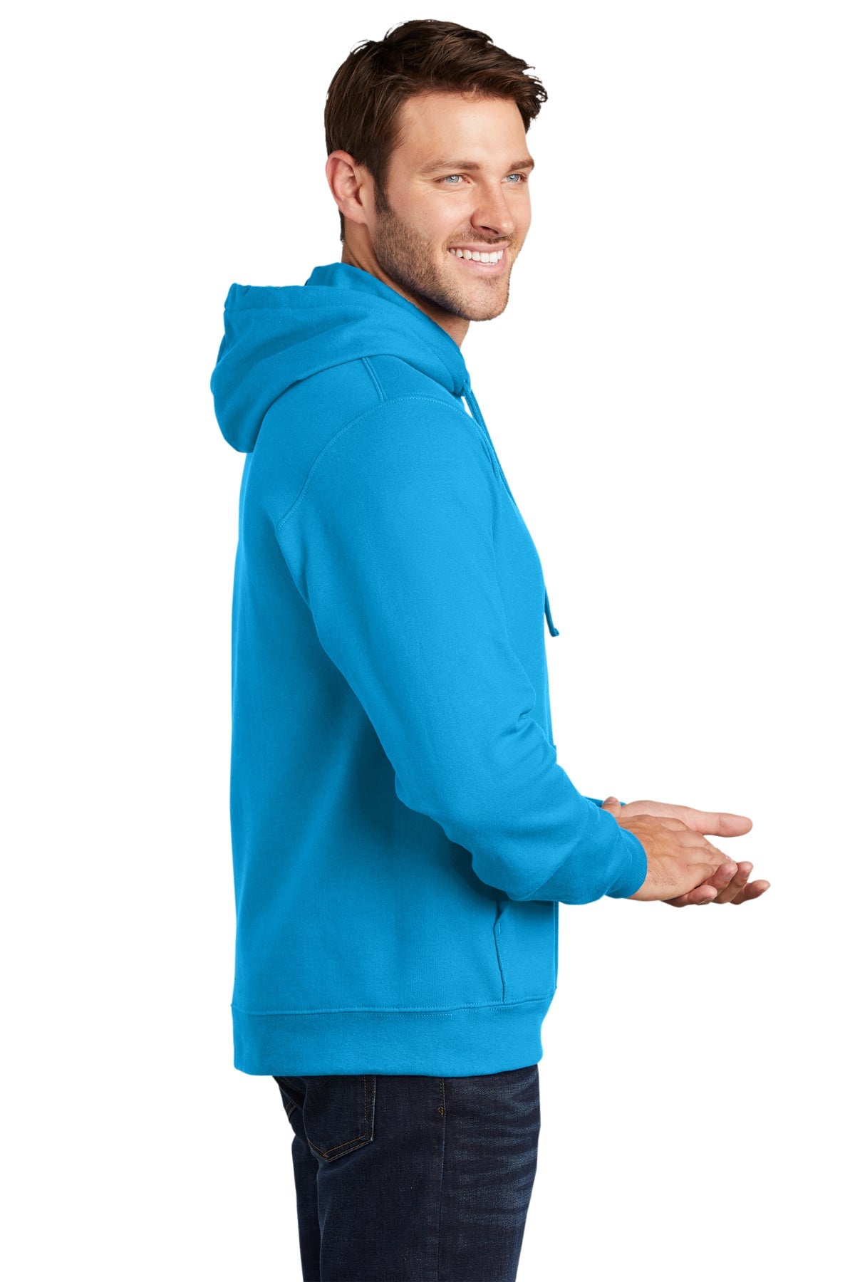 port & company_pc850h _sapphire_company_logo_sweatshirts