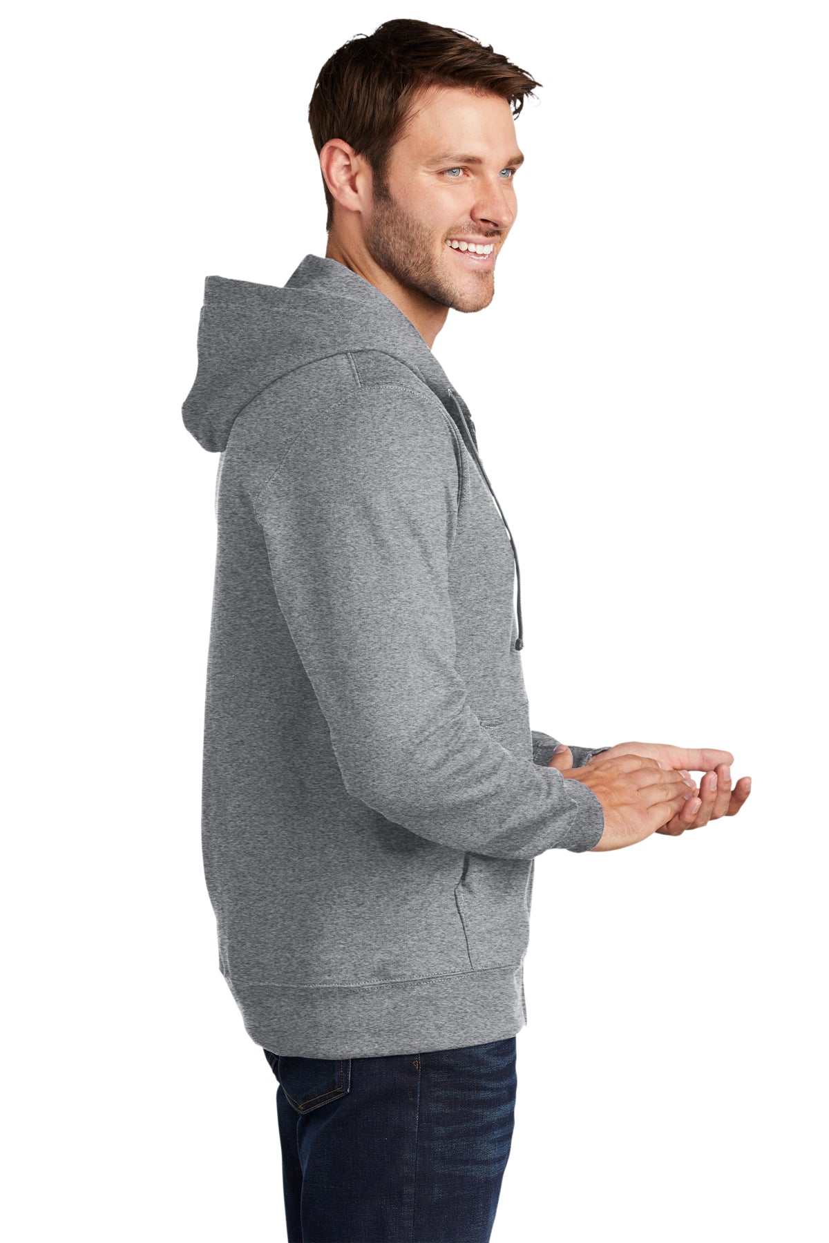 port & company_pc850zh _athletic heather_company_logo_sweatshirts