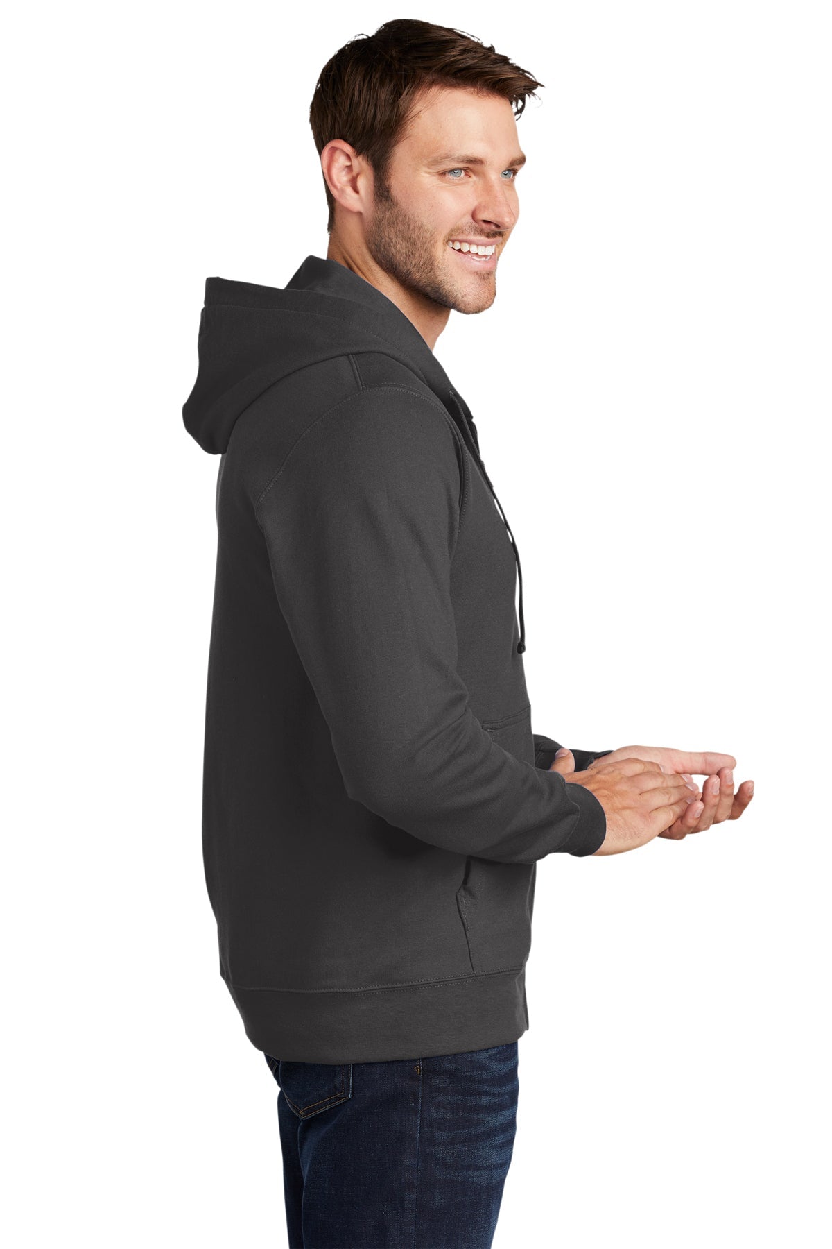 port & company_pc850zh _charcoal_company_logo_sweatshirts