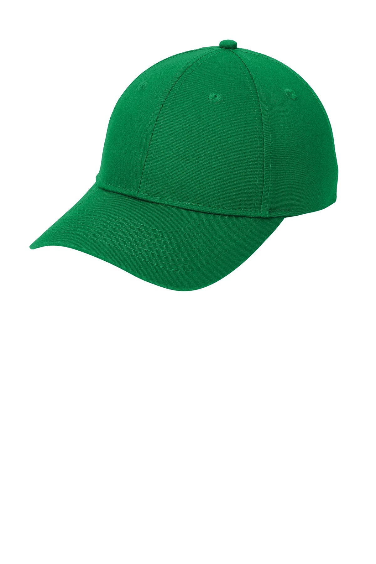 Port Authority Six Panel Twill Customized Caps, Kelly Green