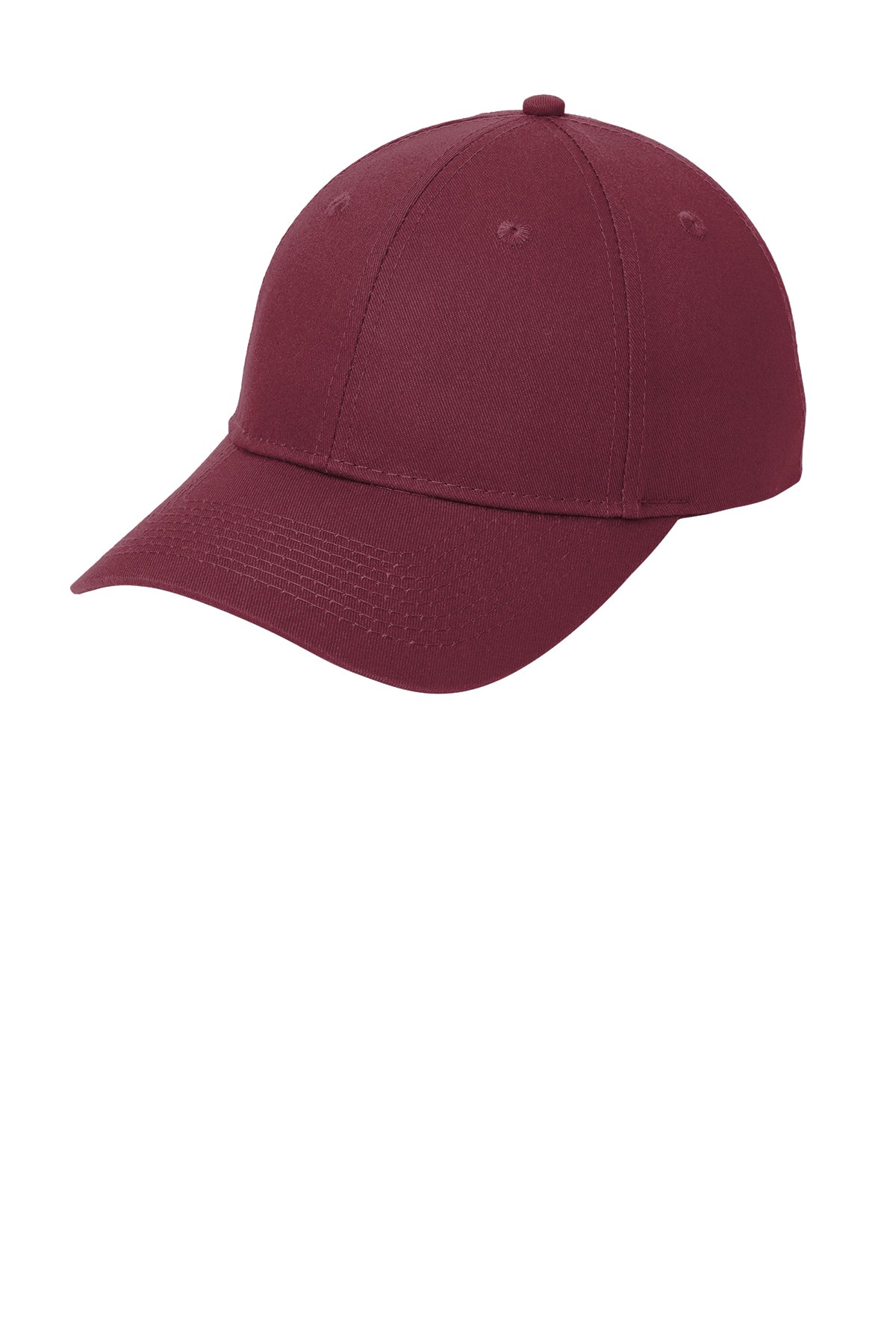 Port Authority Six Panel Twill Custom Caps, Maroon