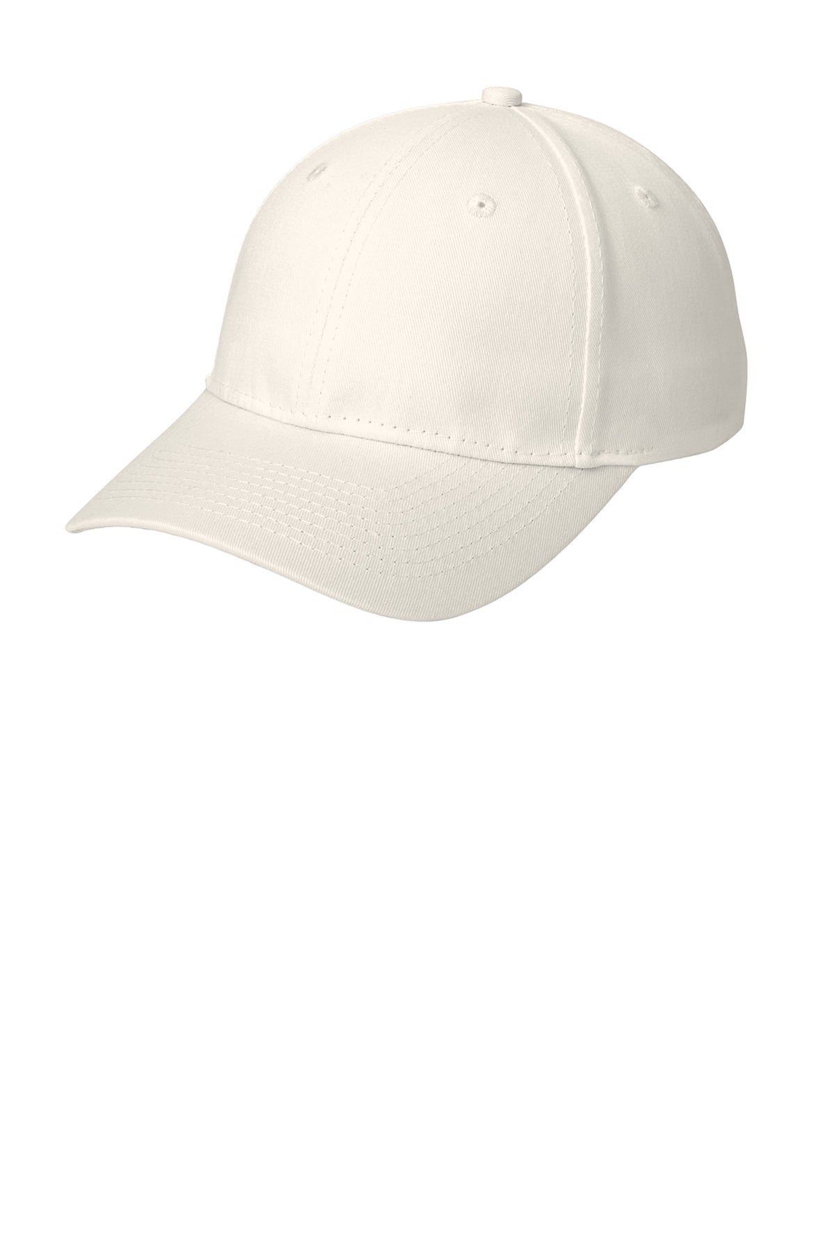 Port Authority Six Panel Twill Branded Caps, Oyster
