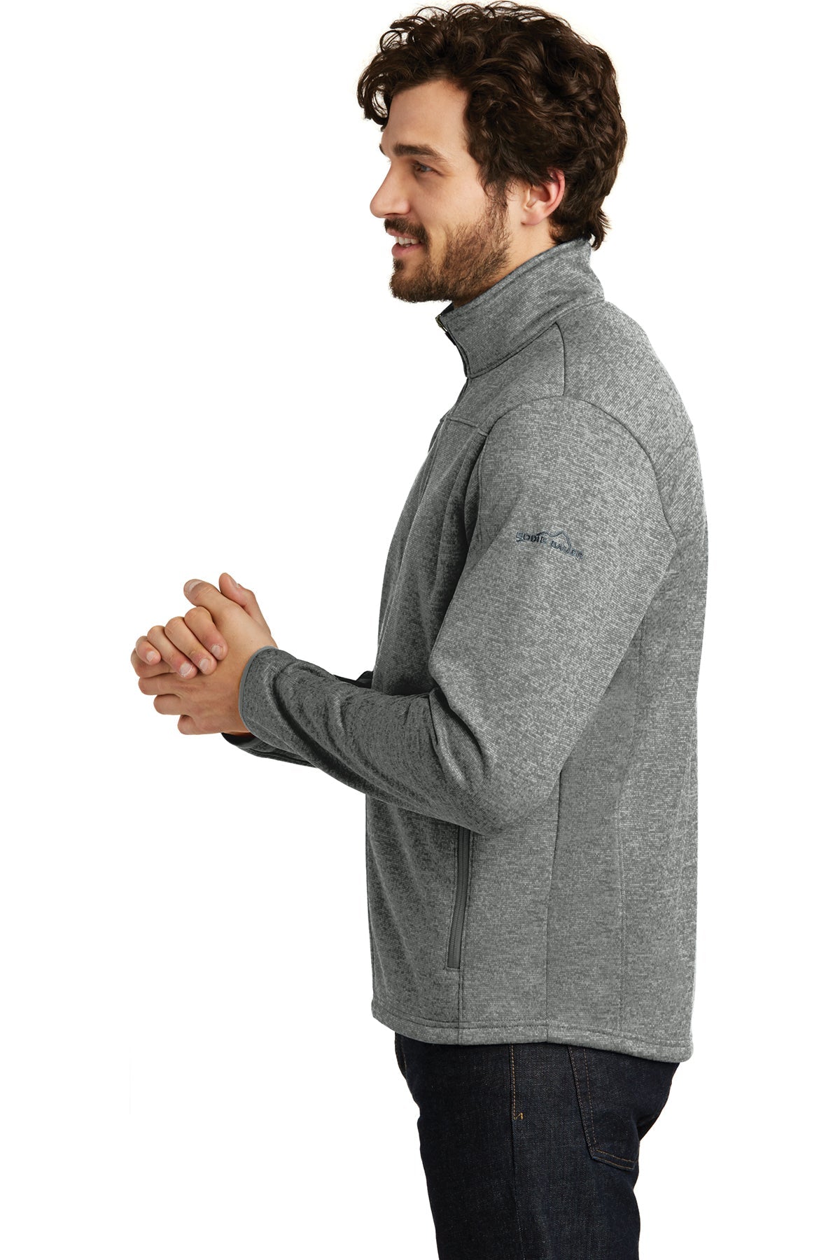 eddie bauer_eb540 _grey heather/ grey_company_logo_jackets