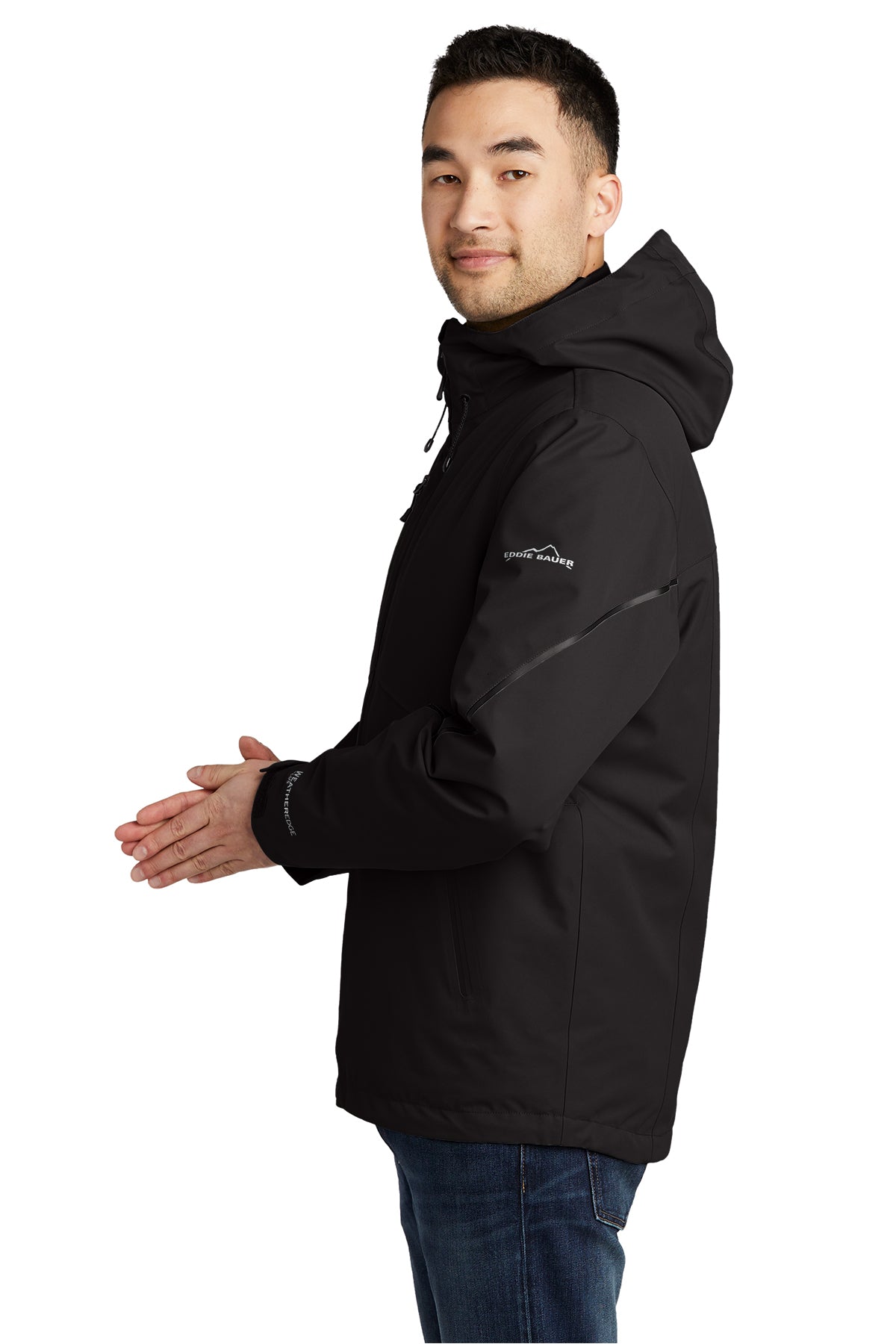 eddie bauer_eb556 _black/ black_company_logo_jackets
