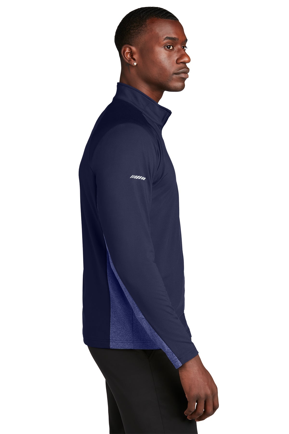 sport-tek_st854 _true navy/ true navy heather_company_logo_sweatshirts