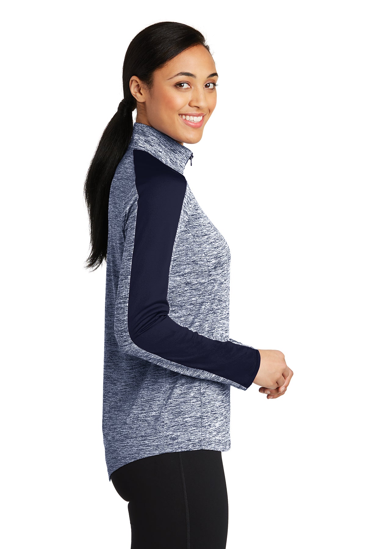 sport-tek_lst397 _true navy electric/ true navy_company_logo_sweatshirts