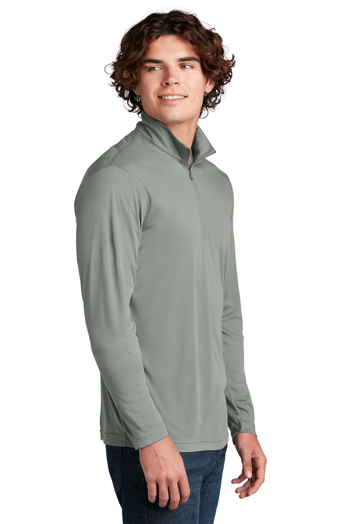 sport-tek_st357 _grey concrete_company_logo_sweatshirts