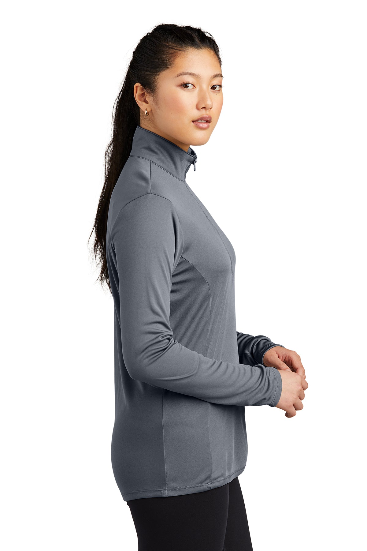 sport-tek_lst357 _grey concrete_company_logo_sweatshirts