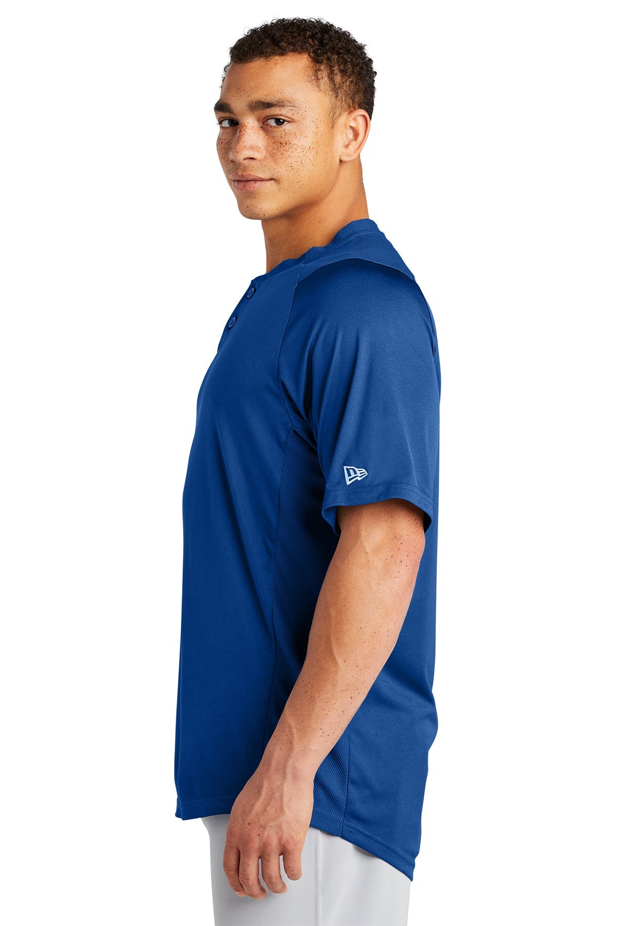 New Era Diamond Era 2-Button Customized Jerseys, Royal