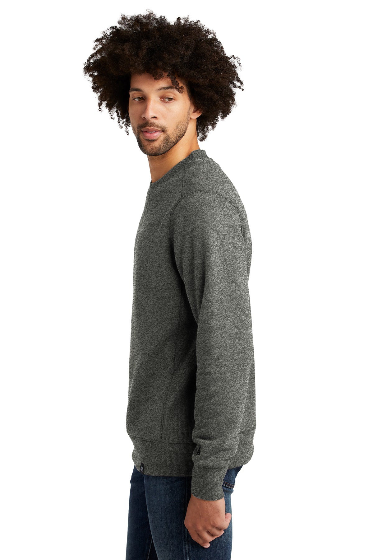 New Era French Terry Customized Sweatshirts, Black Twist