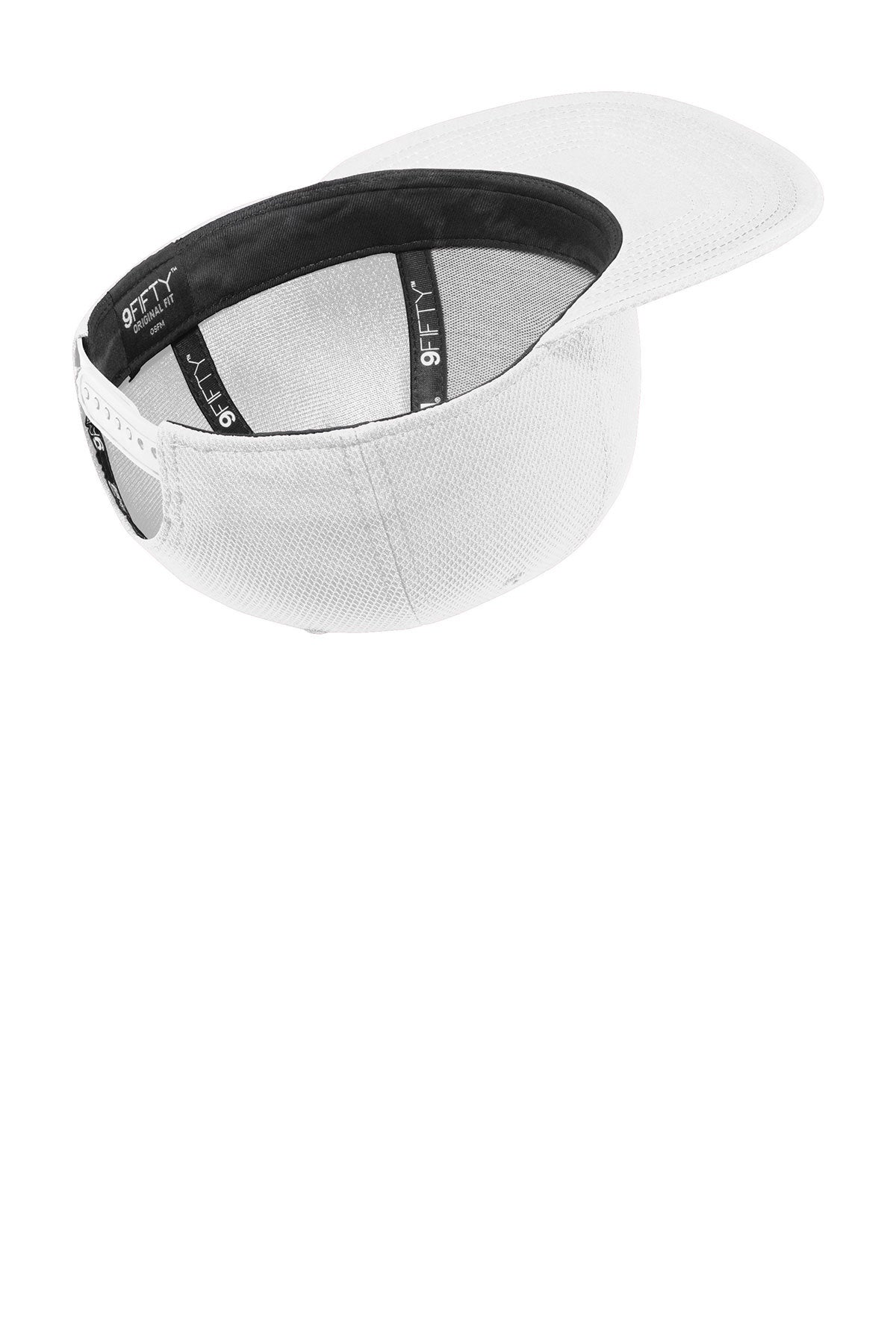 New Era Original Fit Snapback Custom Caps, White