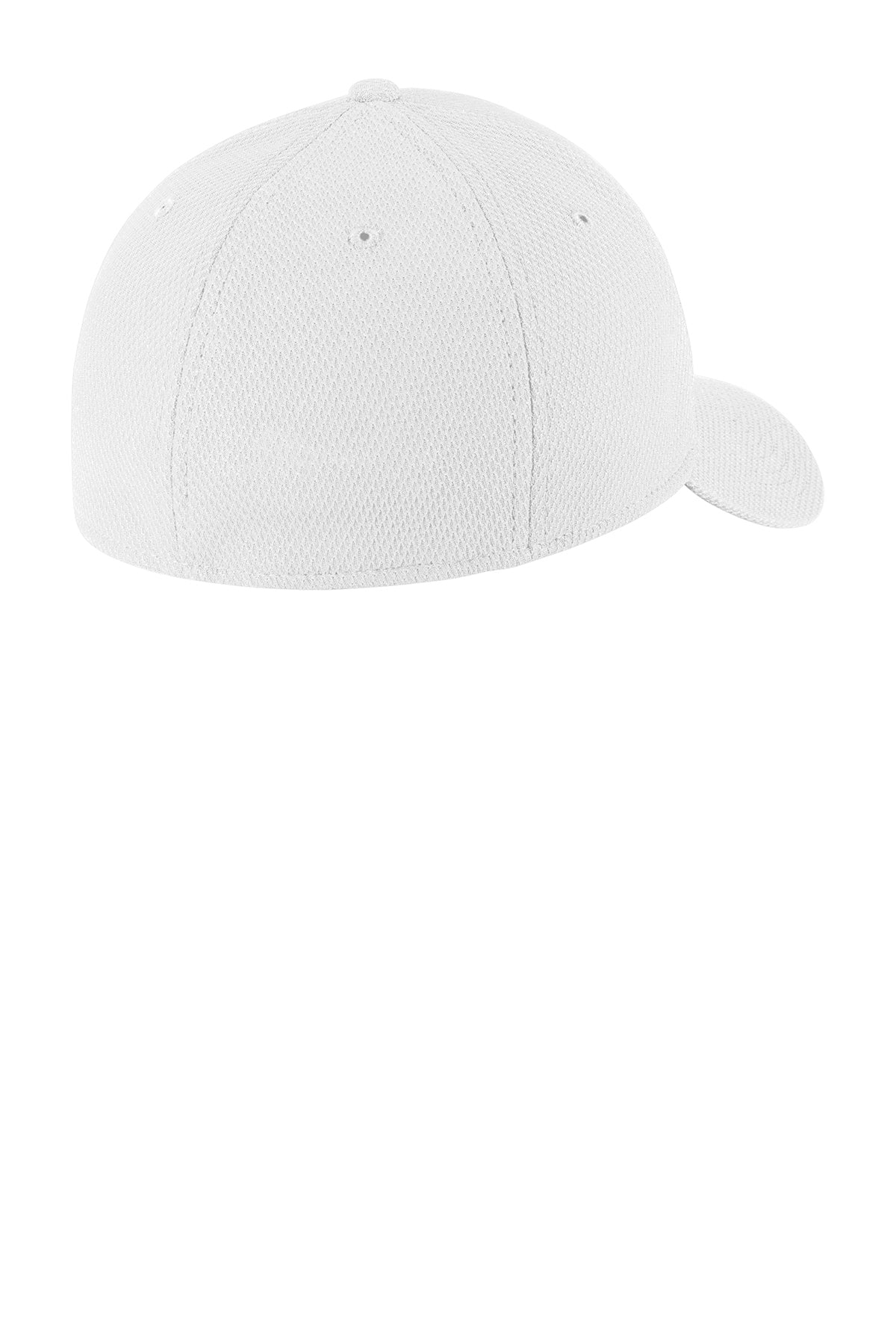 New Era Diamond Era Stetch Custom Caps, White