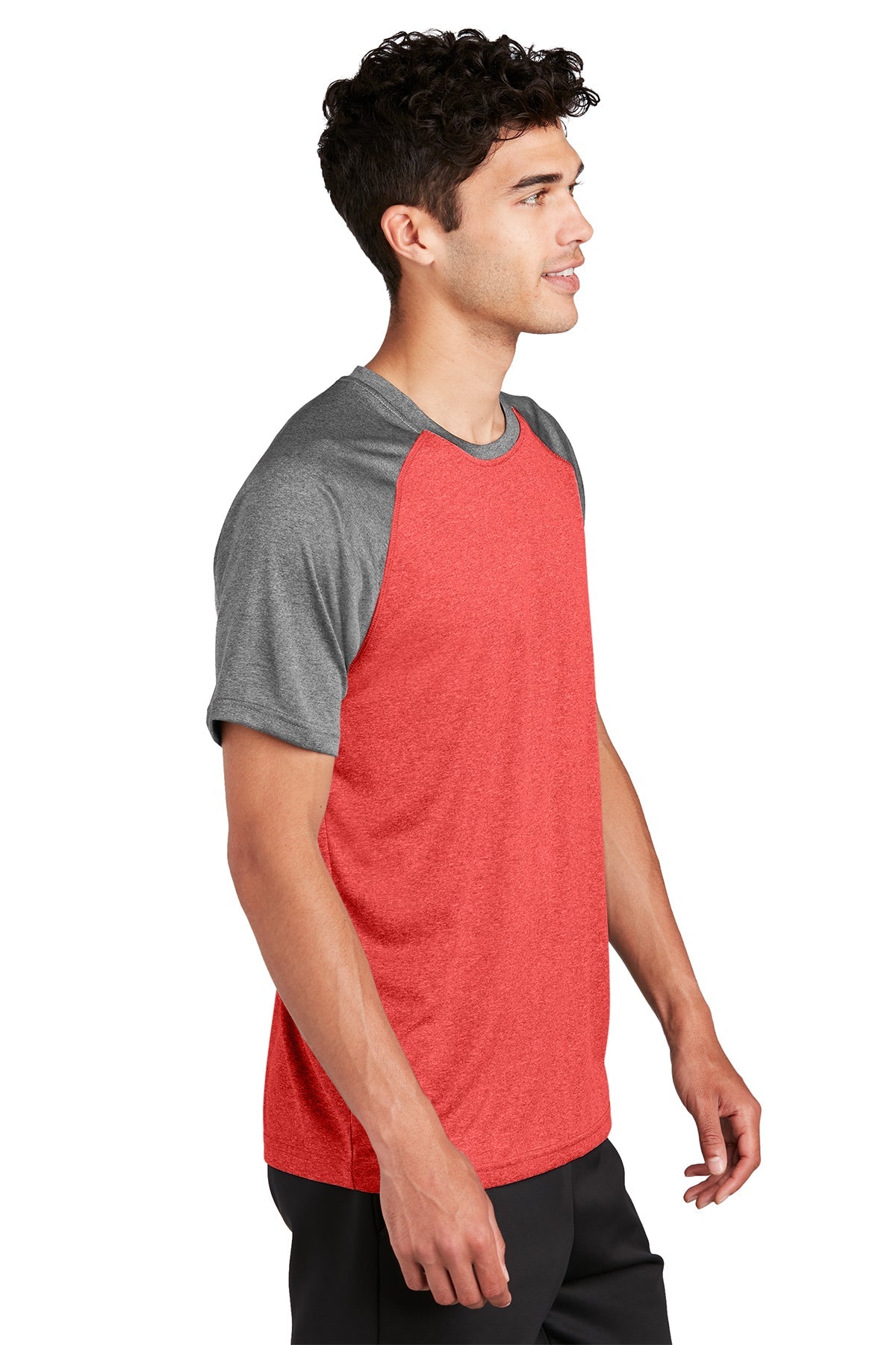 Sport-Tek Heather-On-Heather Contender Tee