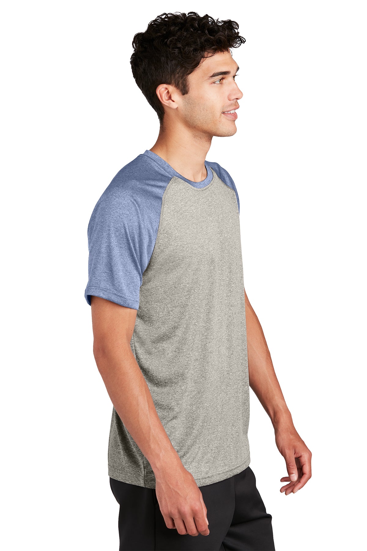 Sport-Tek Heather-On-Heather Contender Tee