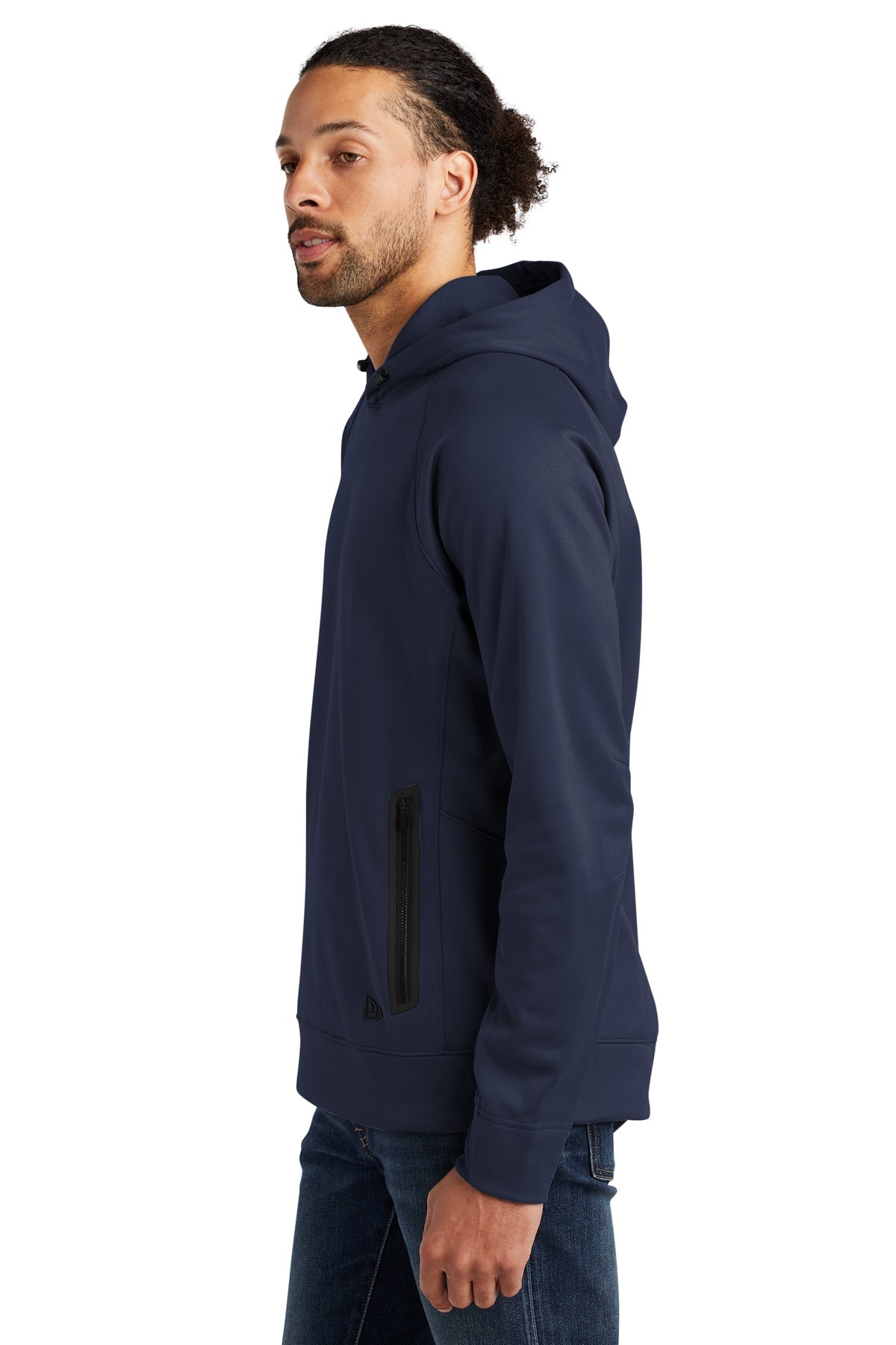 New Era Venue Fleece Custom Hoodies, True Navy
