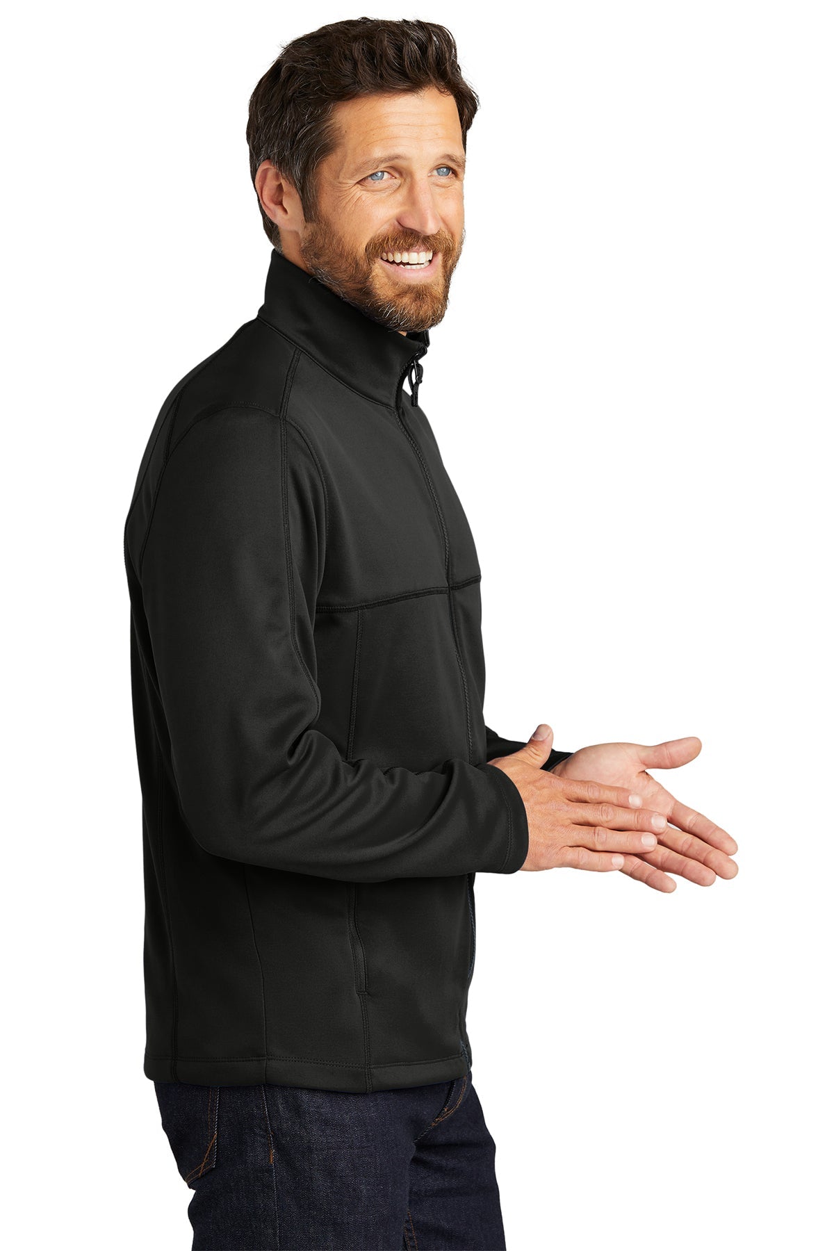 port authority_f904 _deep black_company_logo_jackets