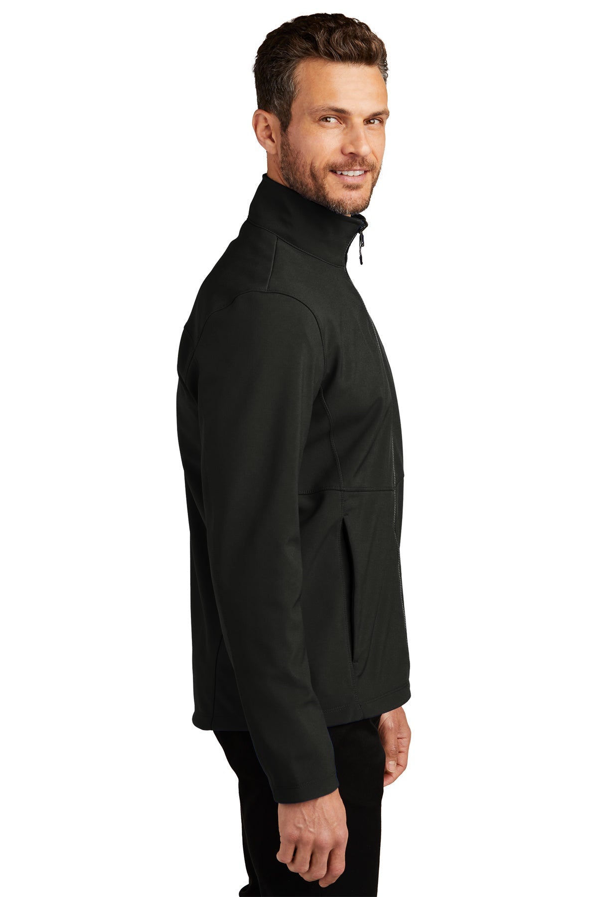 Port Authority Collective Soft Shell Customized Jackets, Deep Black [Spring Meadow Nursery]
