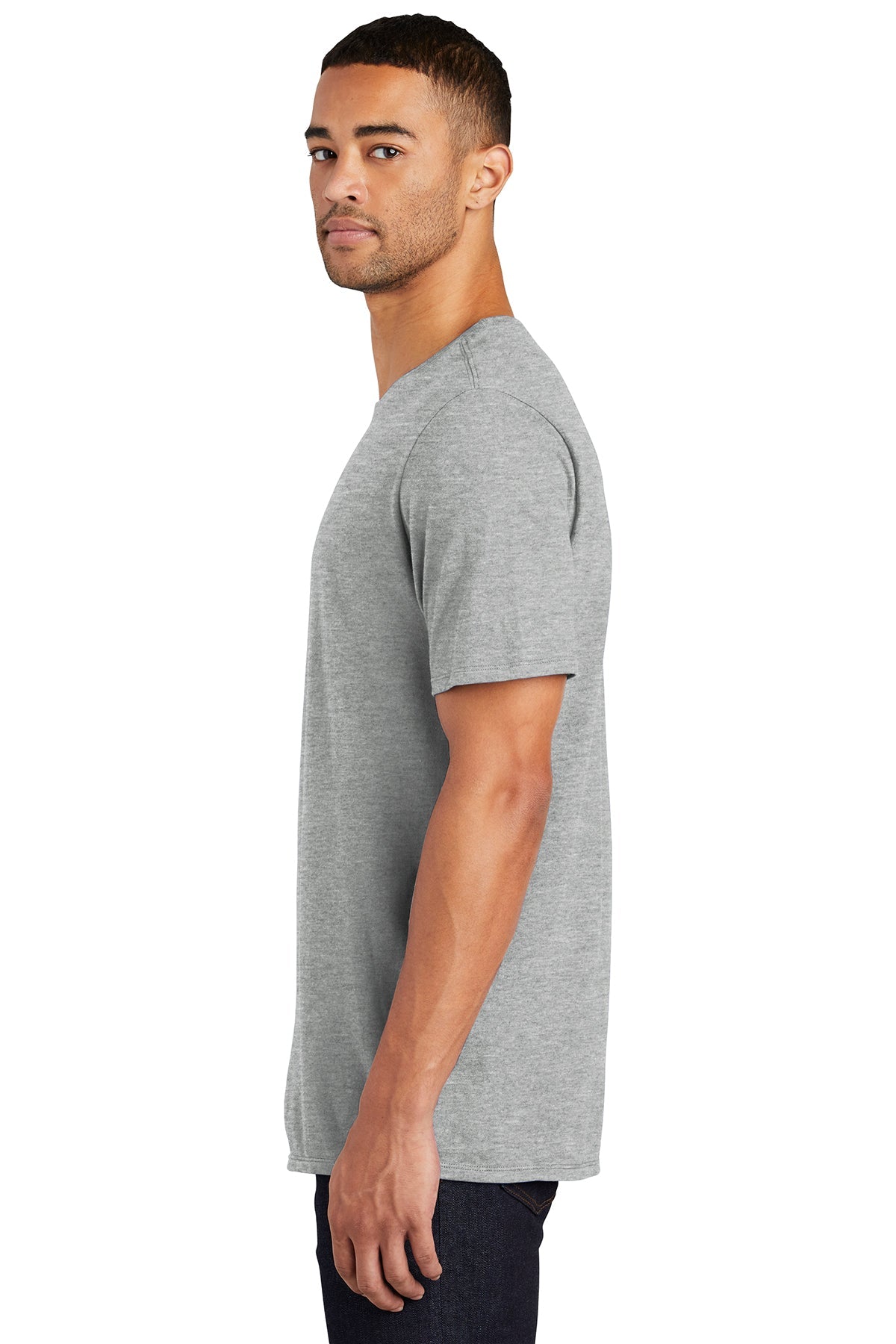 nike core cotton tee nkbq5233 dark grey heather