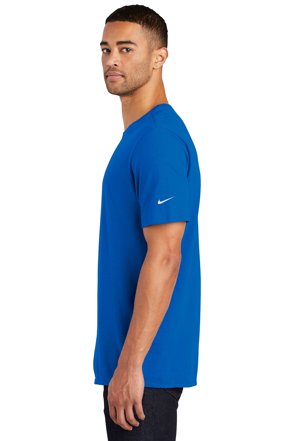 nike core cotton tee nkbq5233 game royal