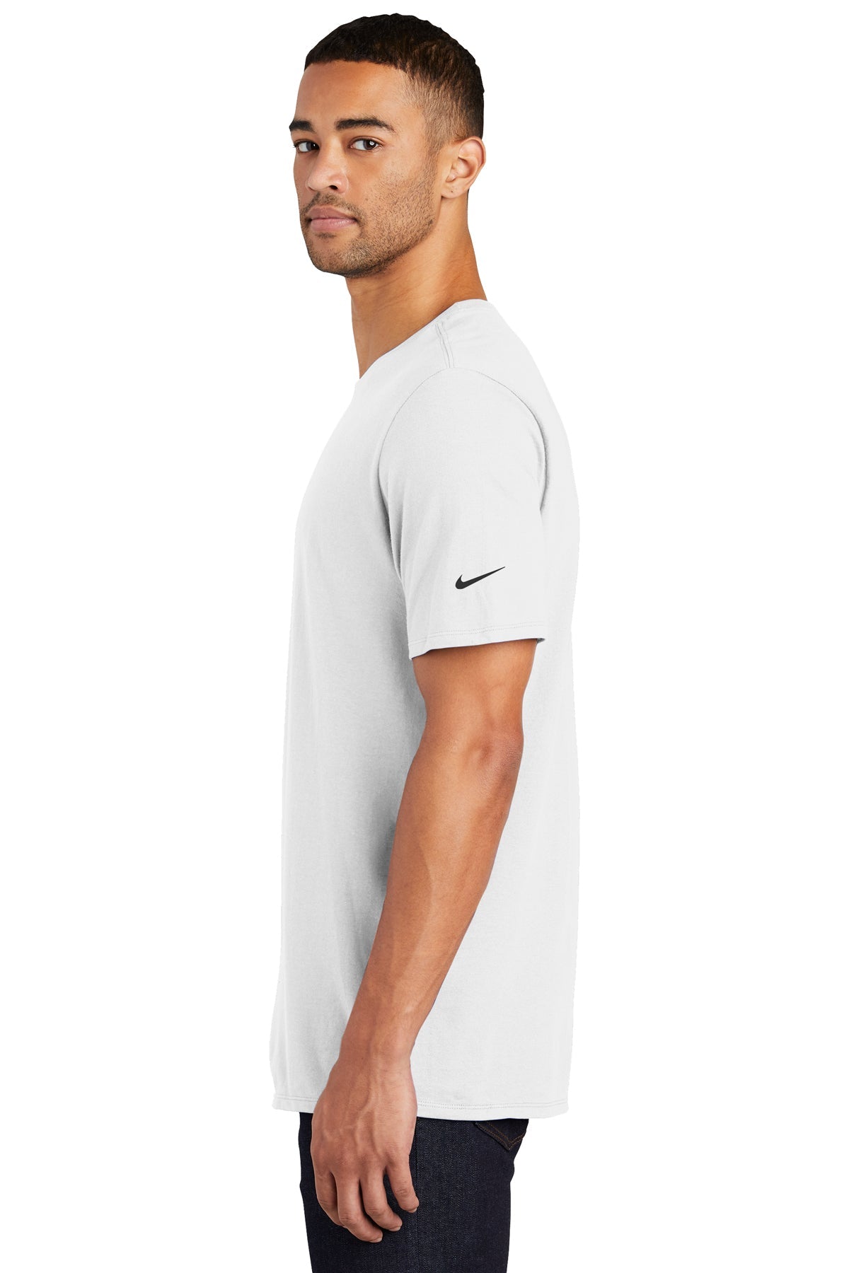 nike core cotton tee nkbq5233 white