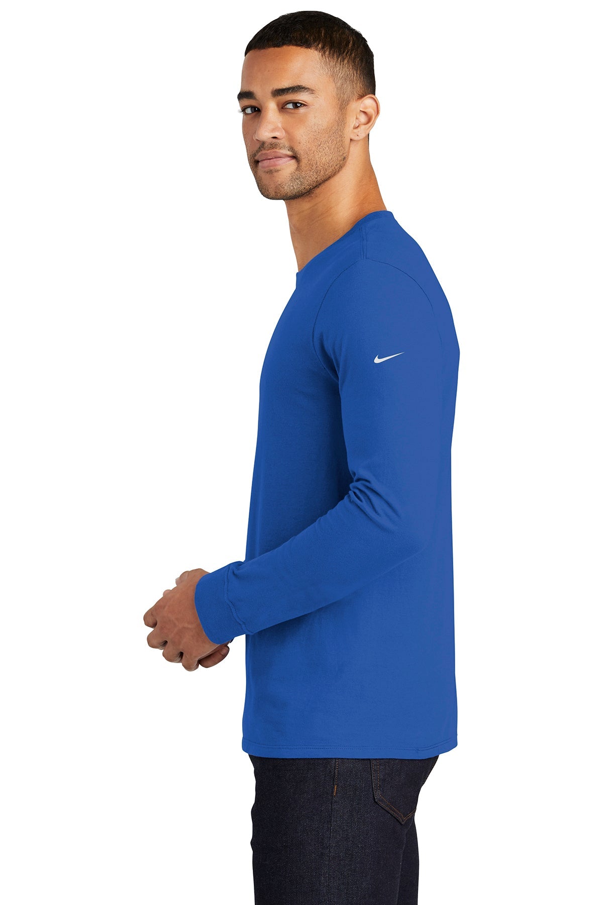 nike-core-cotton-long-sleeve-tee-nkbq5232-rush-blue