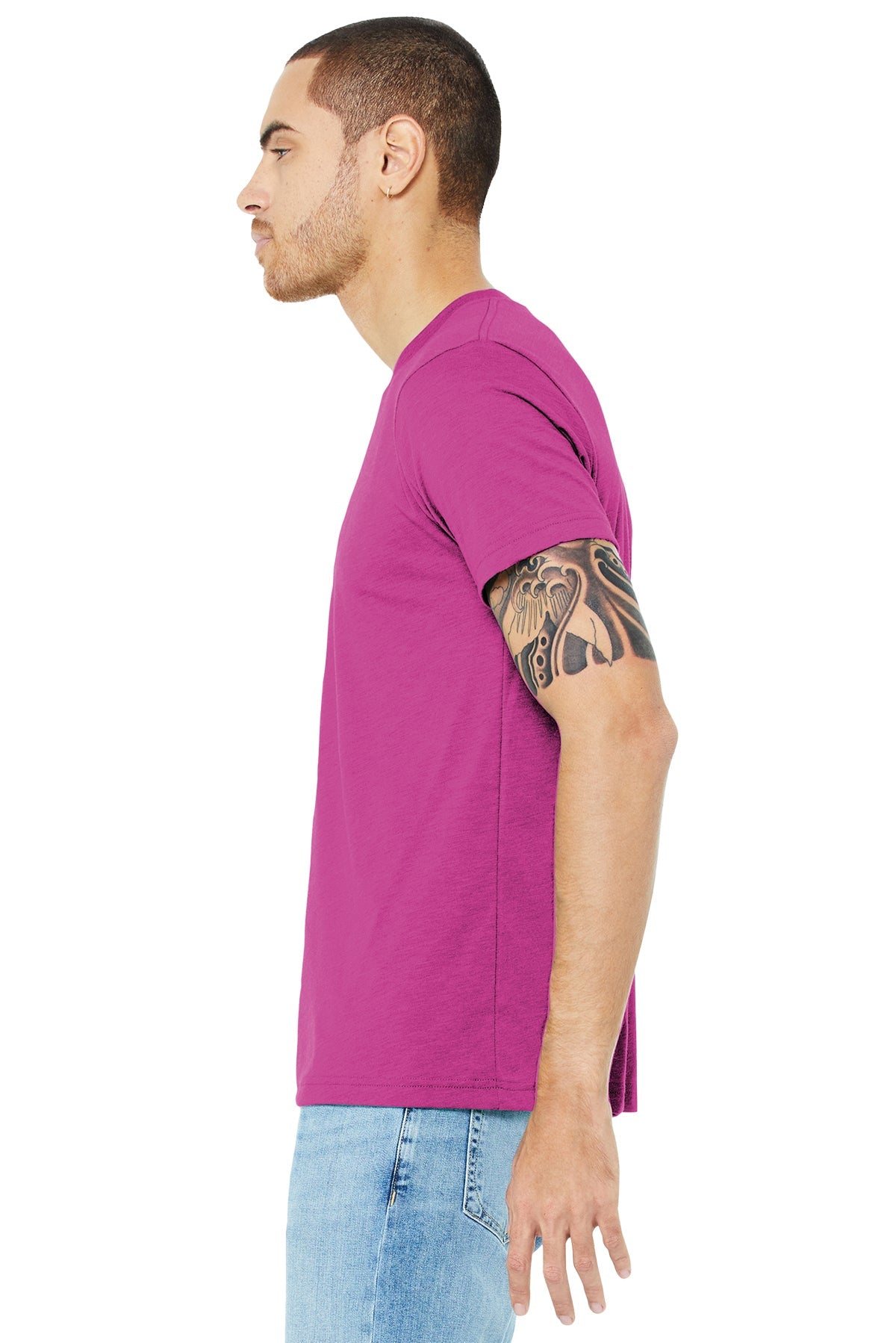Bella Canvas Unisex Triblend T-Shirt, Berry [Gershman Mortgage]