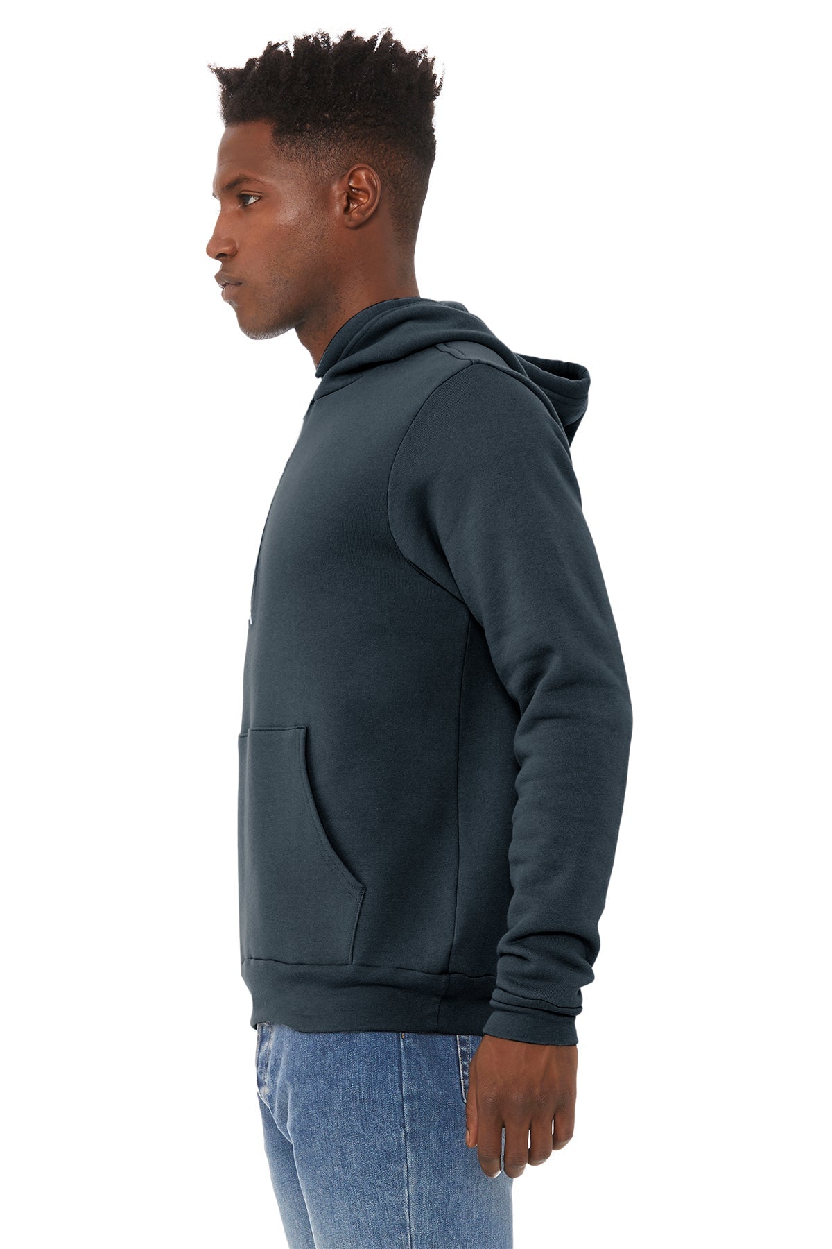 bella + canvas_3719_dark grey_company_logo_sweatshirts