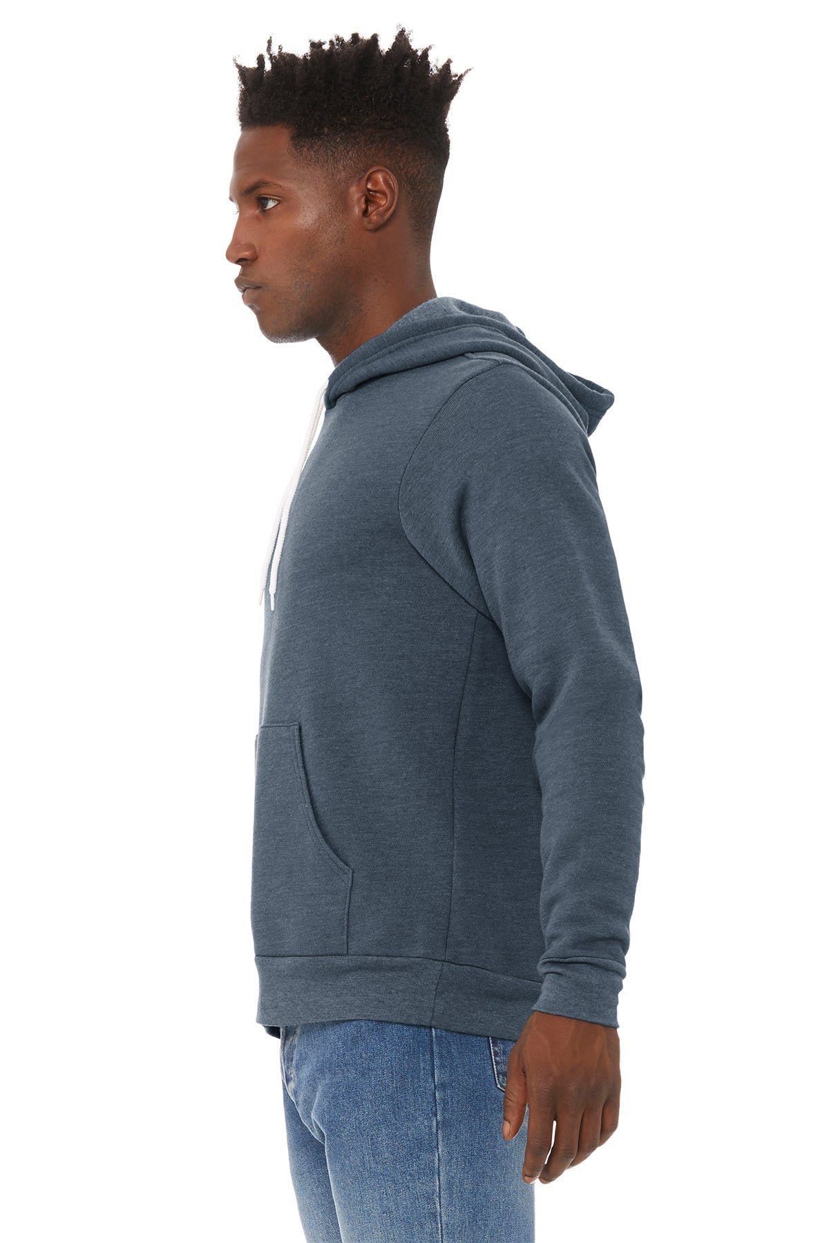 bella + canvas_3719_heather navy_company_logo_sweatshirts