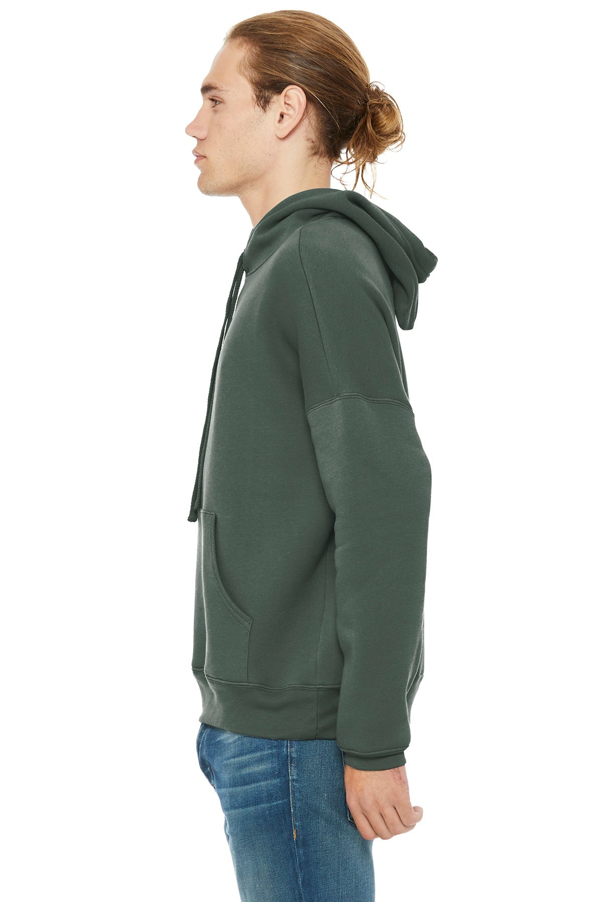 bella + canvas_3729_military green_company_logo_sweatshirts