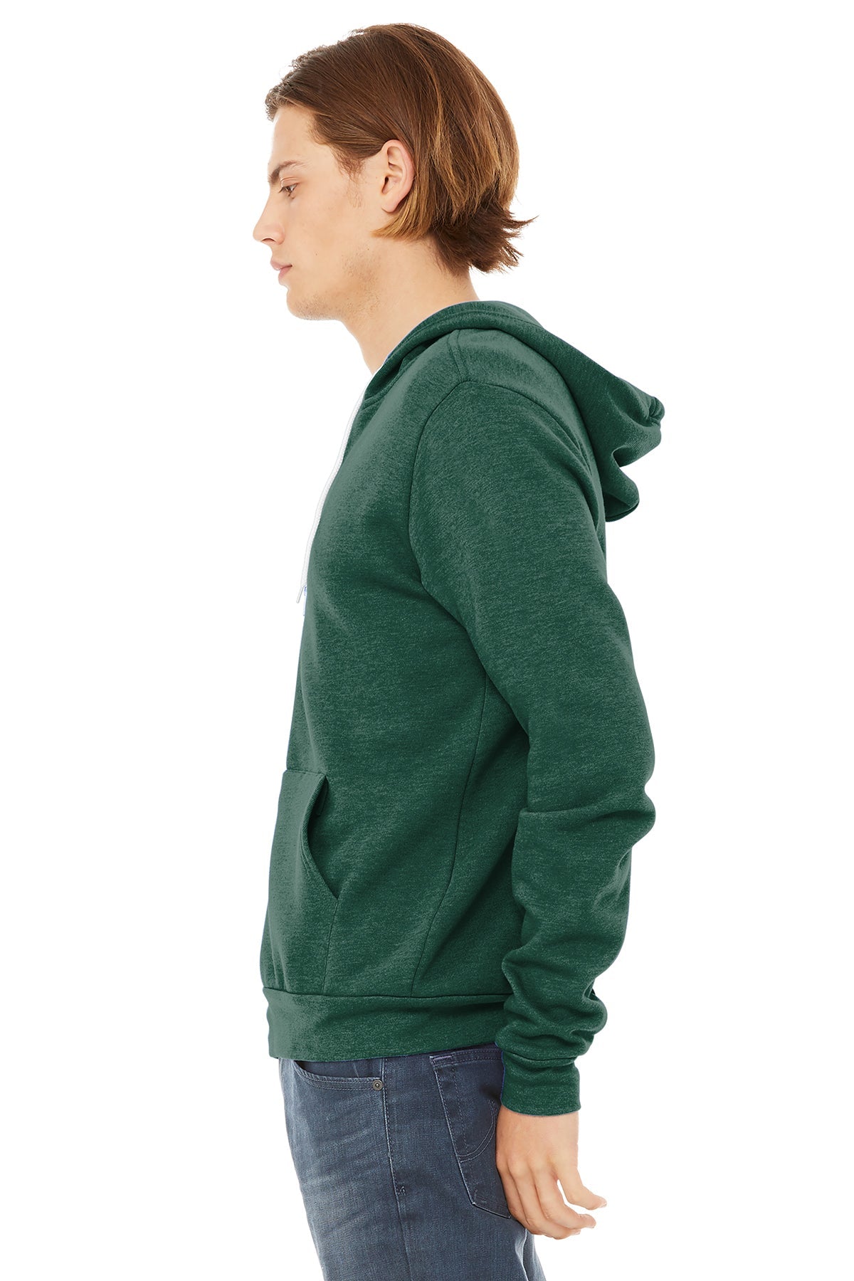 bella + canvas_3739_heather forest_company_logo_sweatshirts