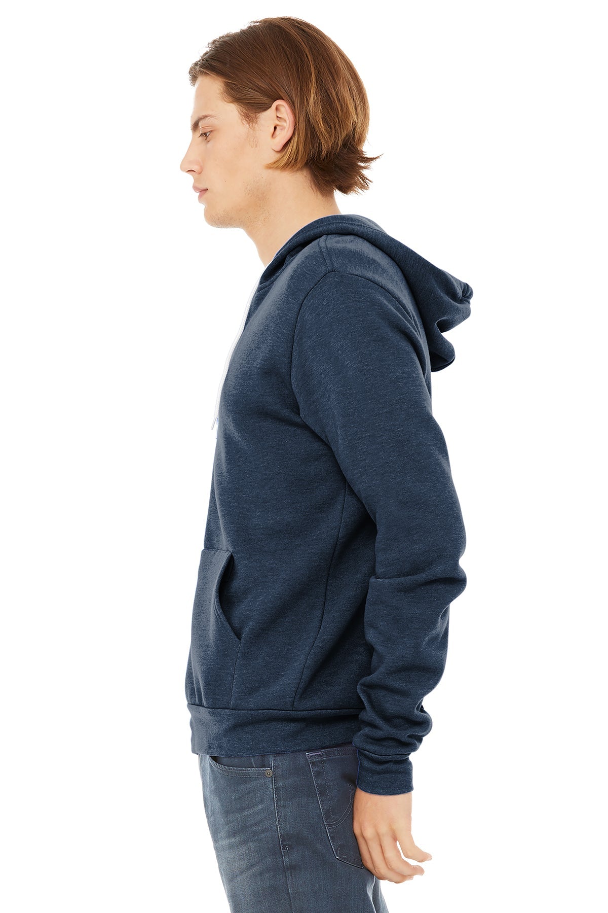 bella + canvas_3739_heather navy_company_logo_sweatshirts